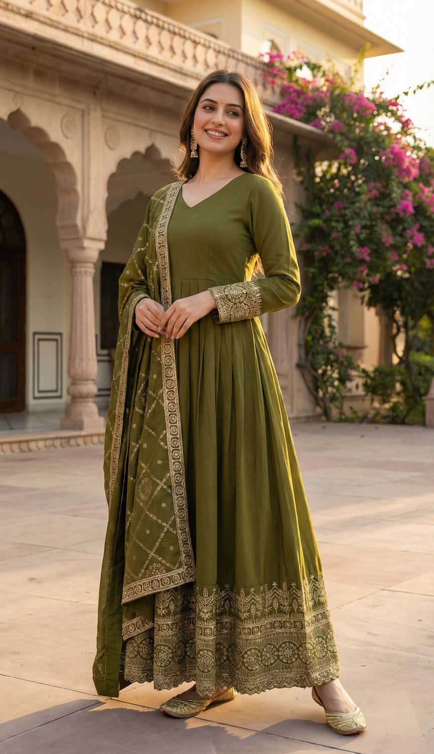 Image of New Ethnic 4 You Women Kurta Dupatta Set