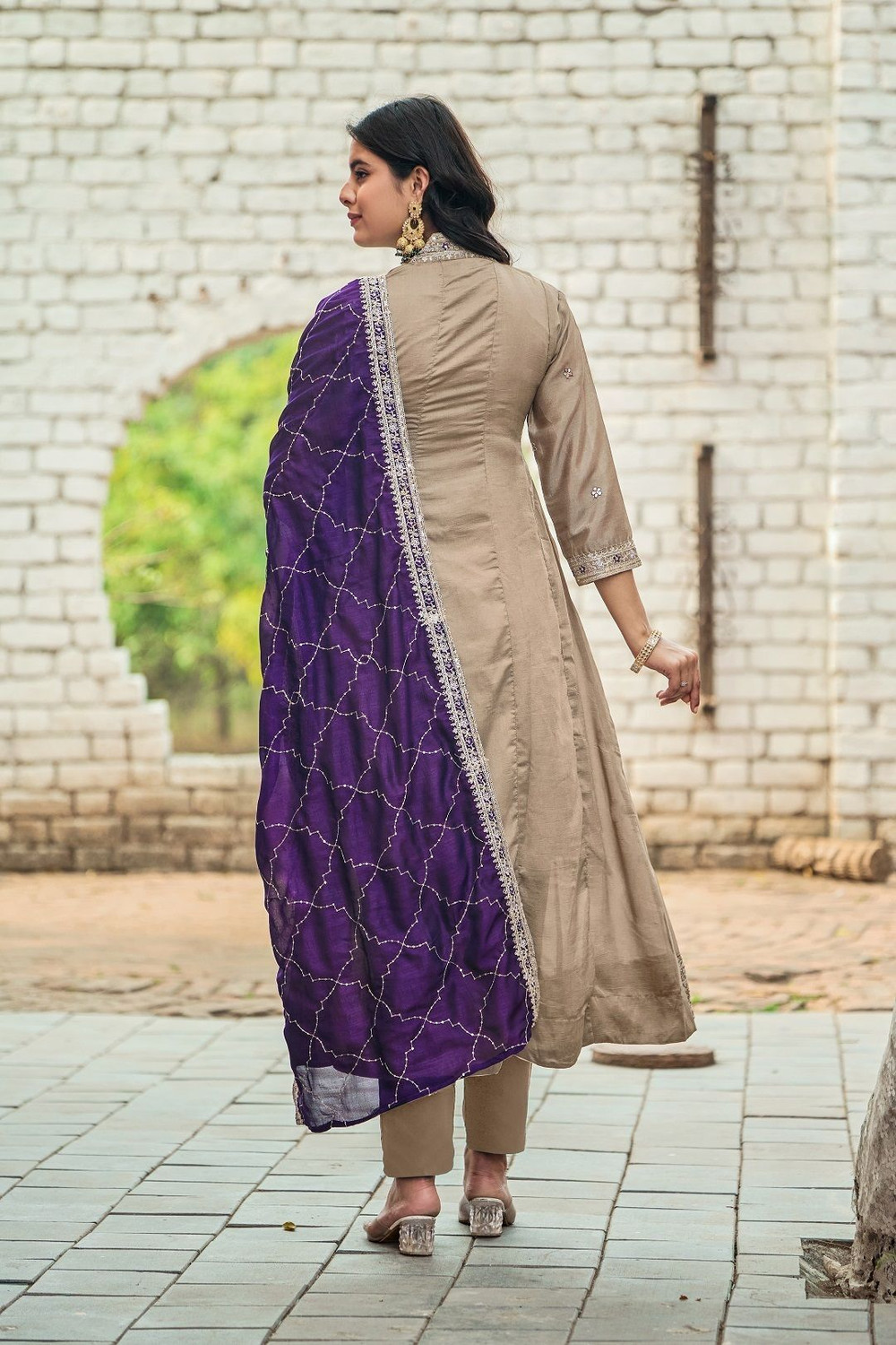 Image of JANAY Women Kurta Pant Dupatta Set