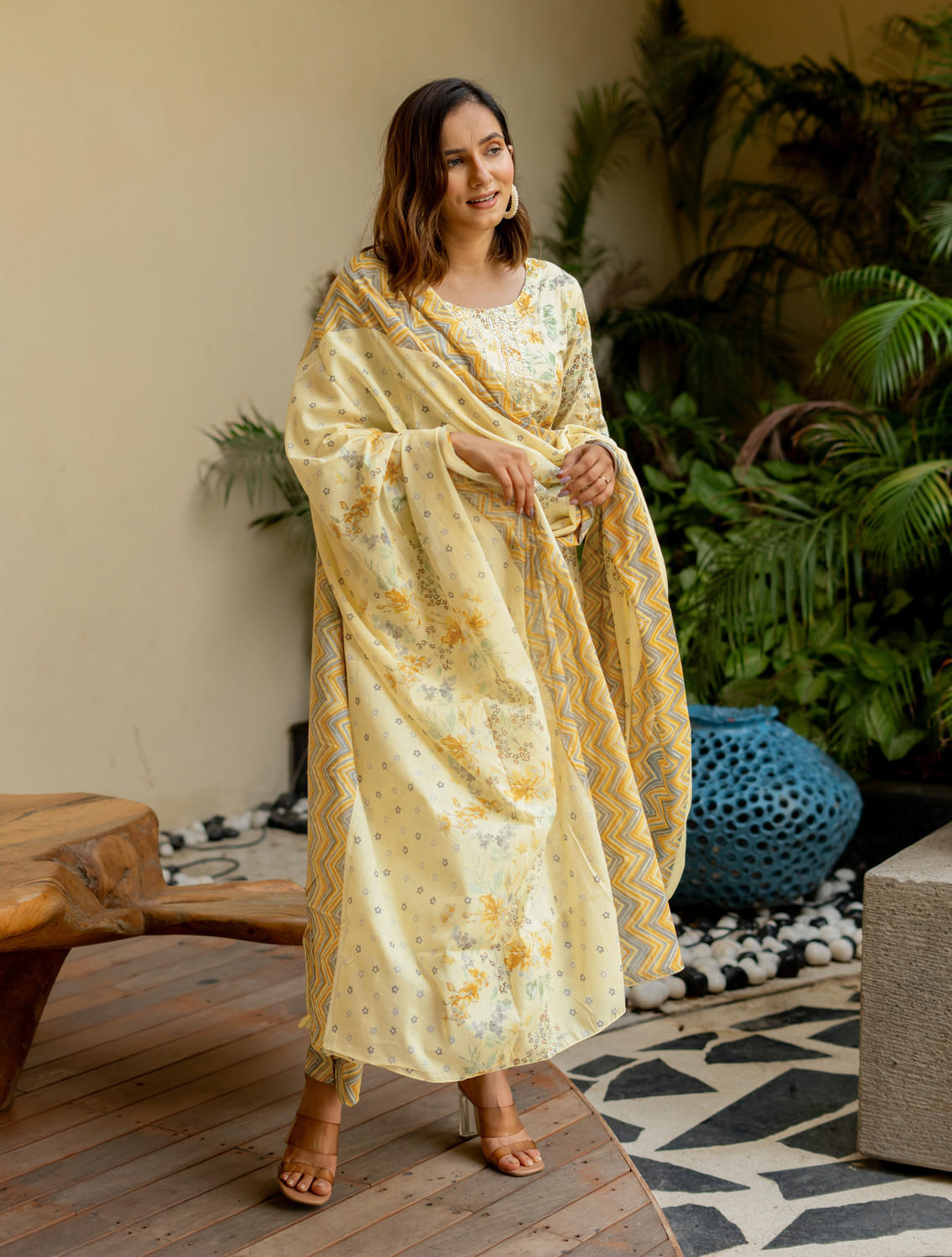 Image of MIRCHI FASHION Women Kurta Pant Dupatta Set