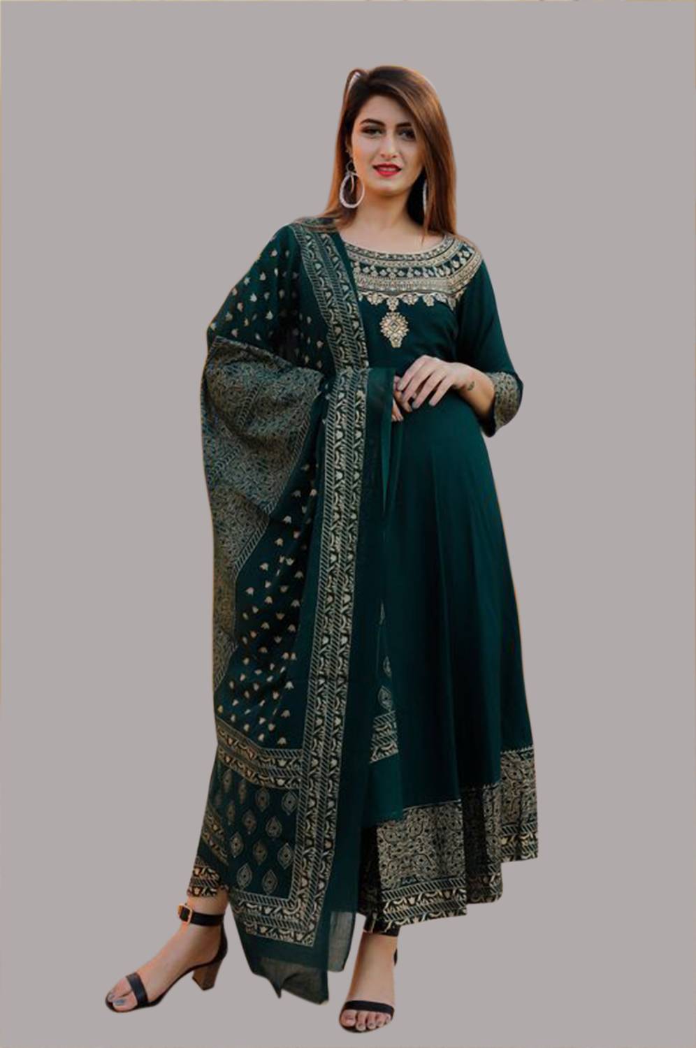 NEW STYLISH Women Kurta Dupatta Set