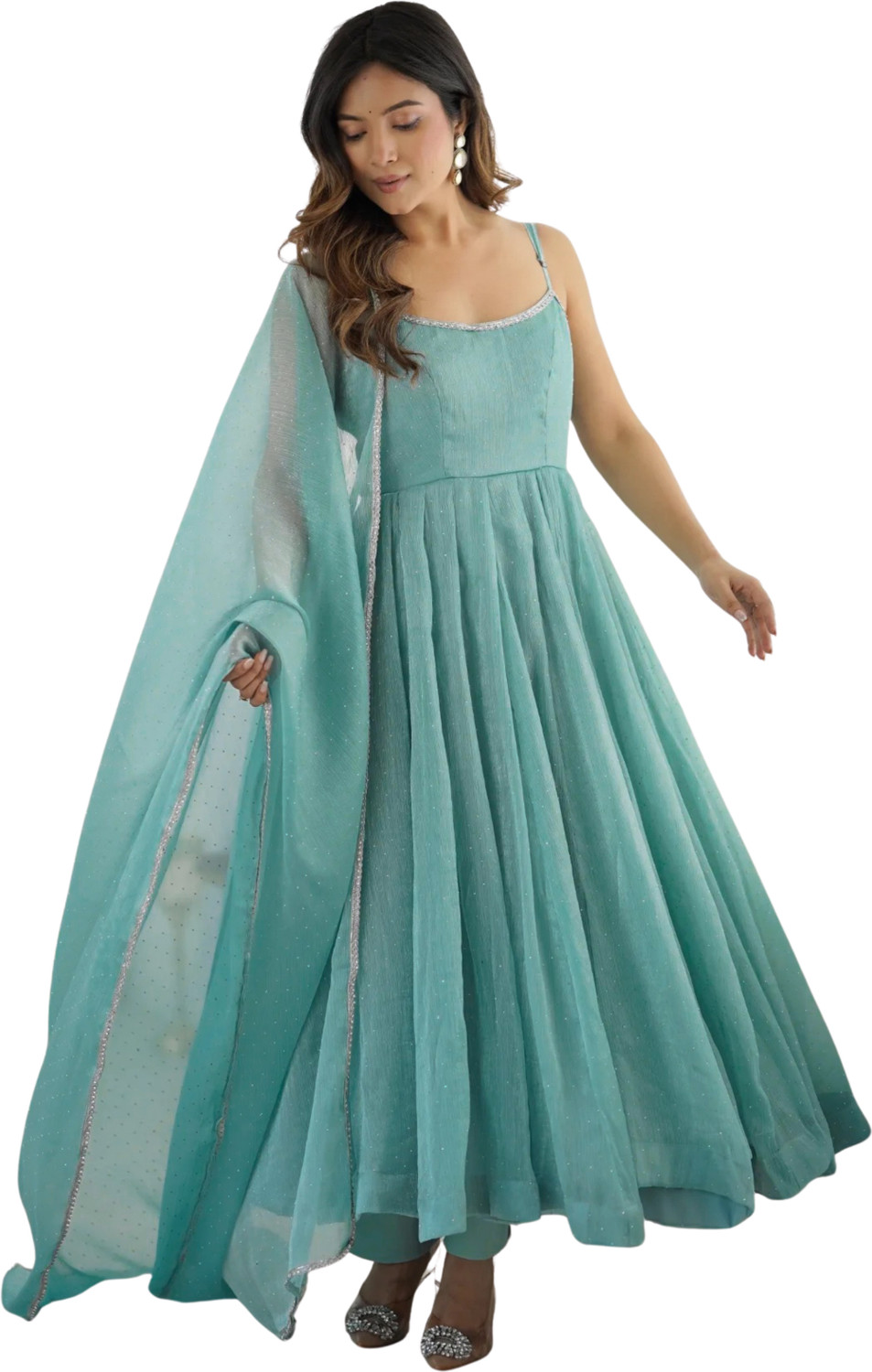 Image of DEAREOZ Women Kurta Pant Dupatta Set