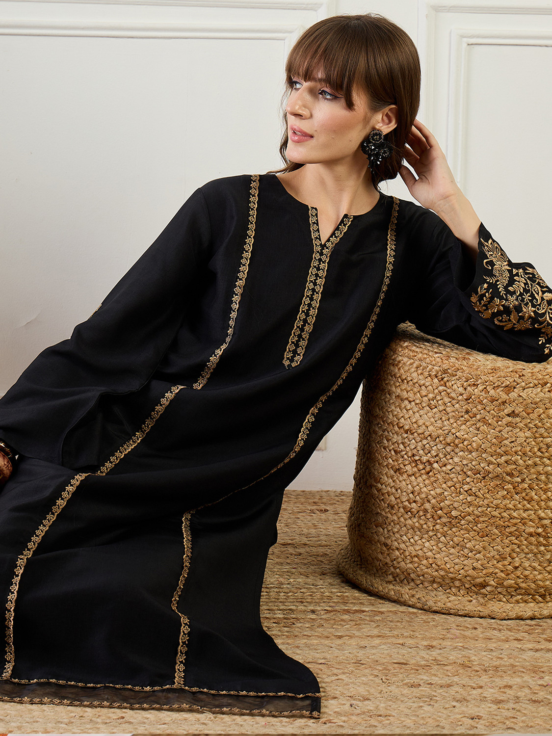 Image of Indo Era Women Kurta Pant Set
