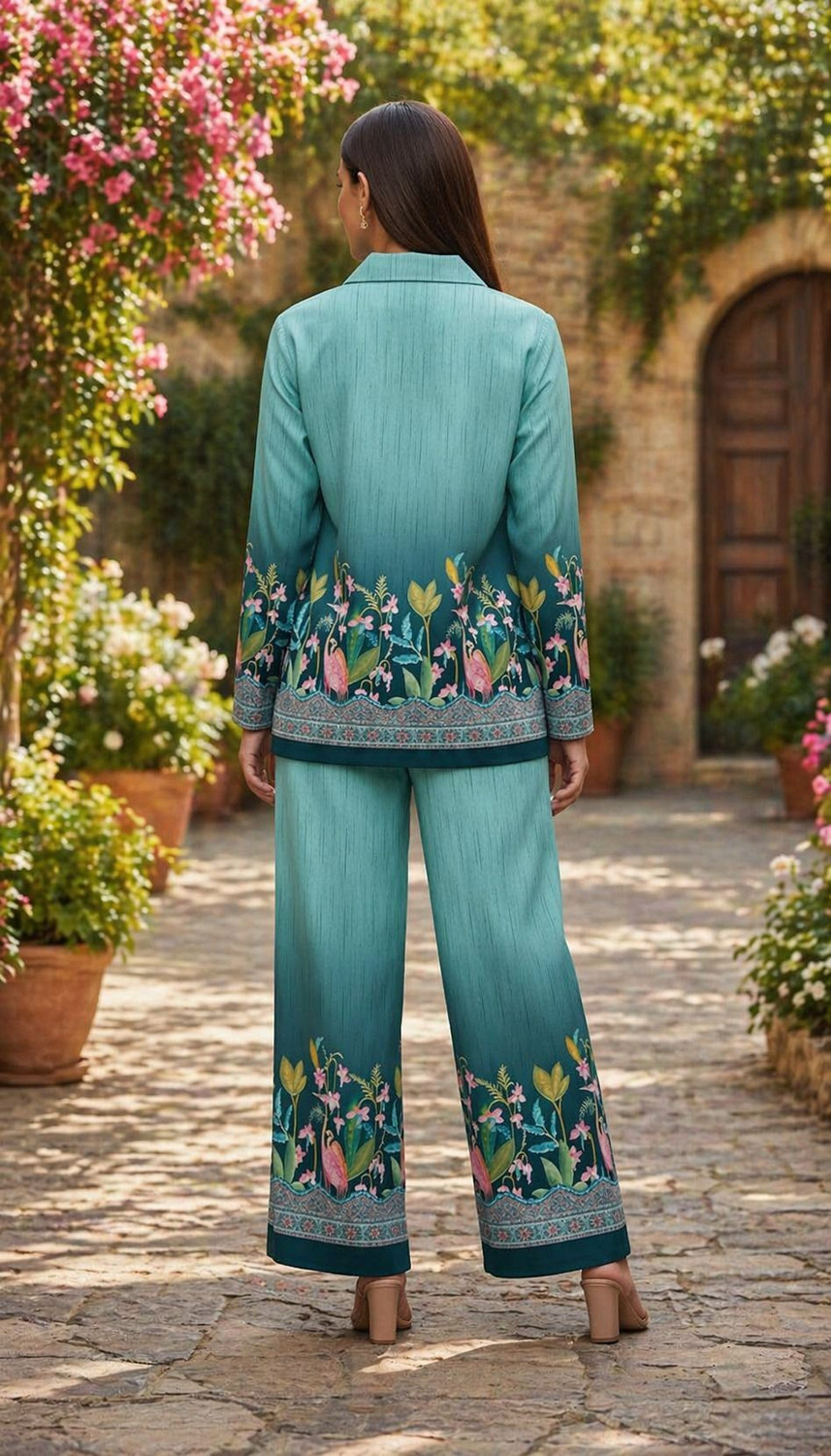 Image of ZULIEVA CREATION Women Kurta Pant Set