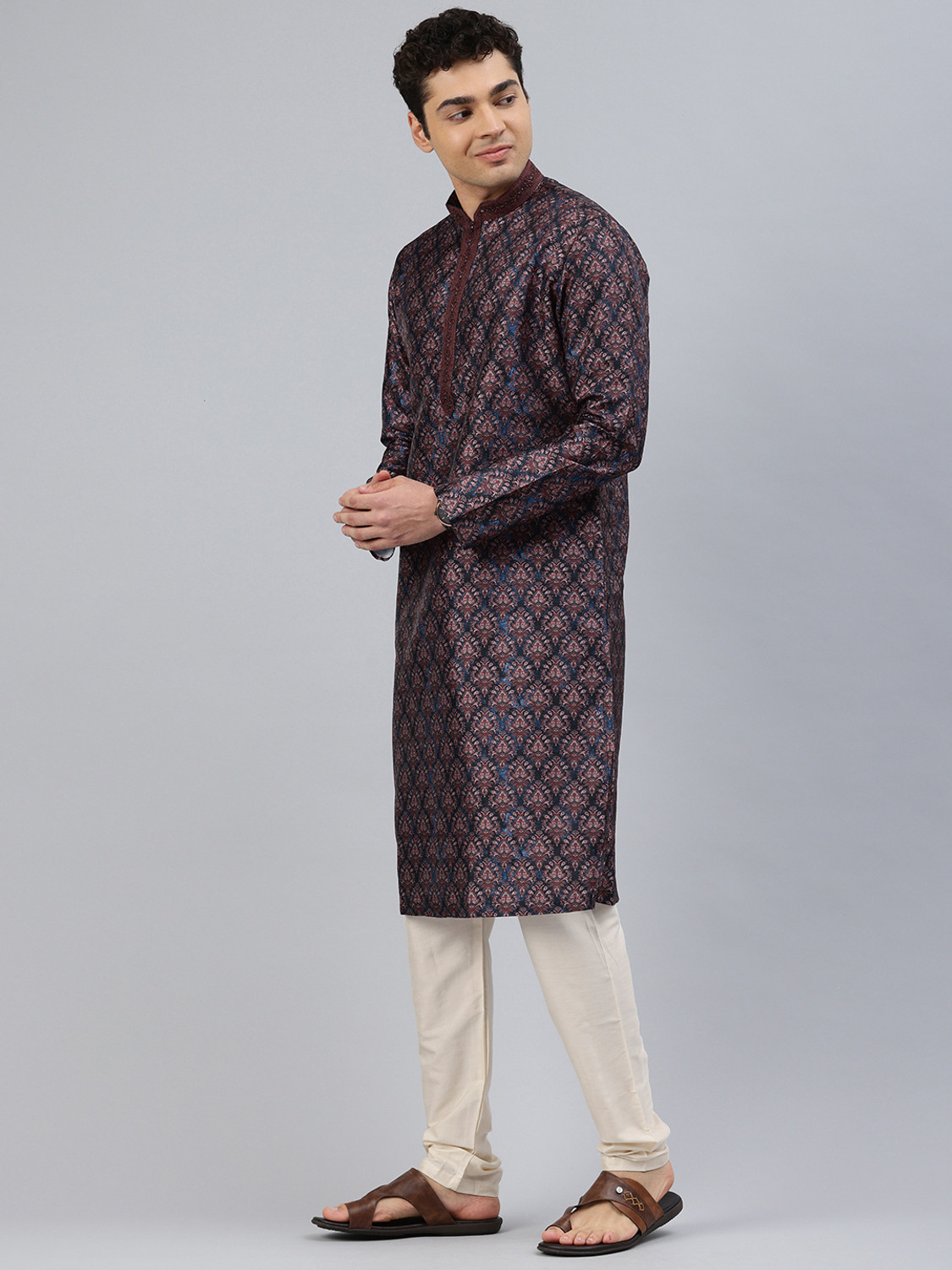 Image of Manthan Men Kurta Pyjama Set