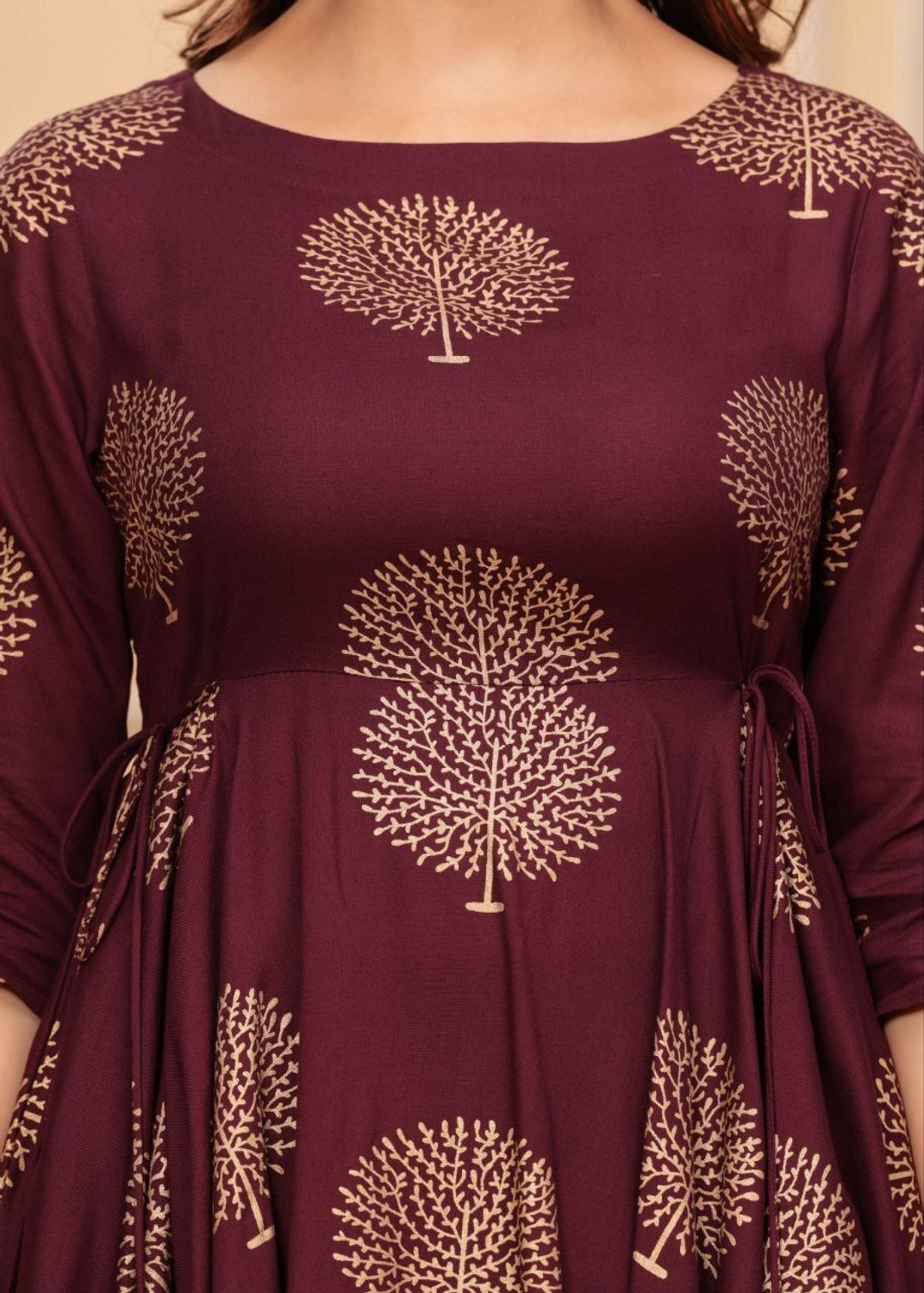 Image of TFP Women Kurti Dhoti Pant Set
