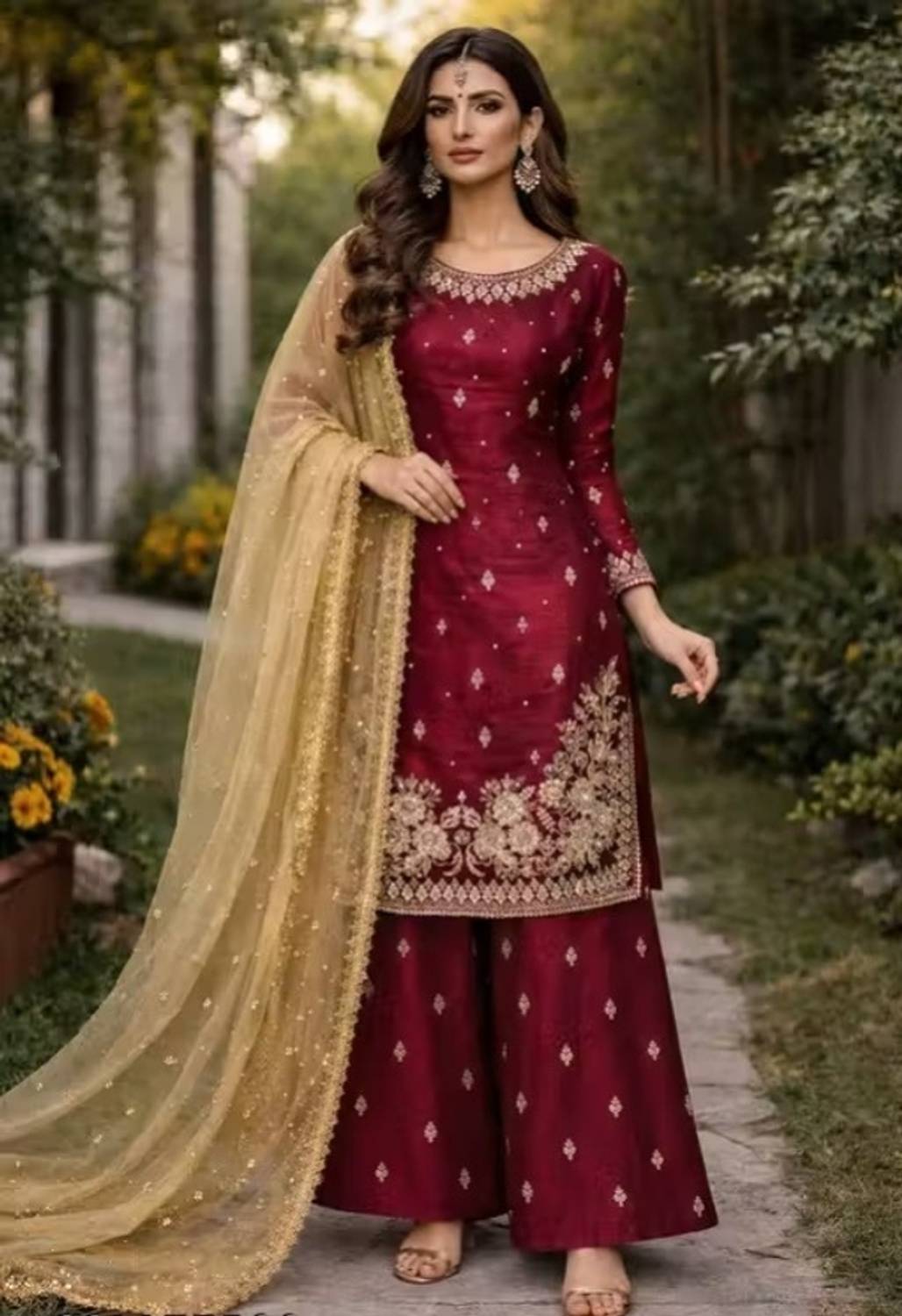 TILKI FASHION Women Kurta Pant Dupatta Set - Image 3
