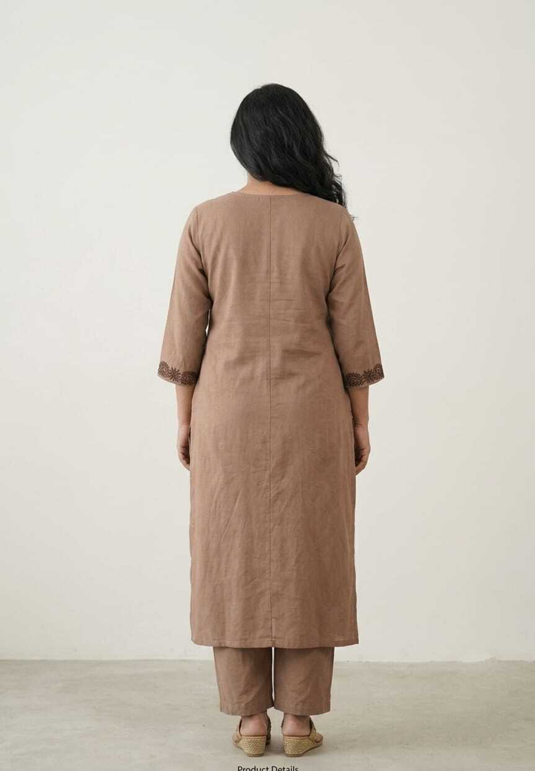 Image of Womenwardrobe Women Kurti Pant Set