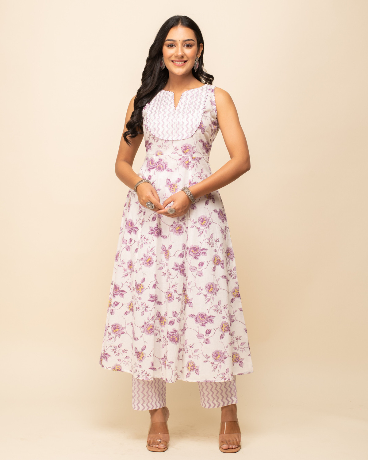 Image of FIORRA Women Kurta Pant Dupatta Set