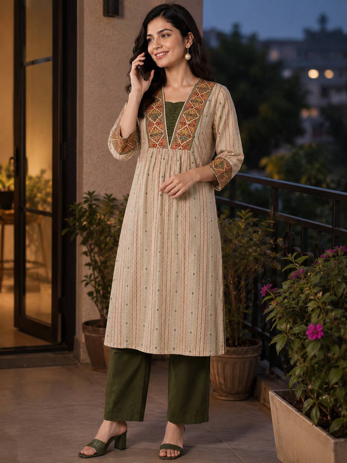 ANOUK Women Kurta Pant Set