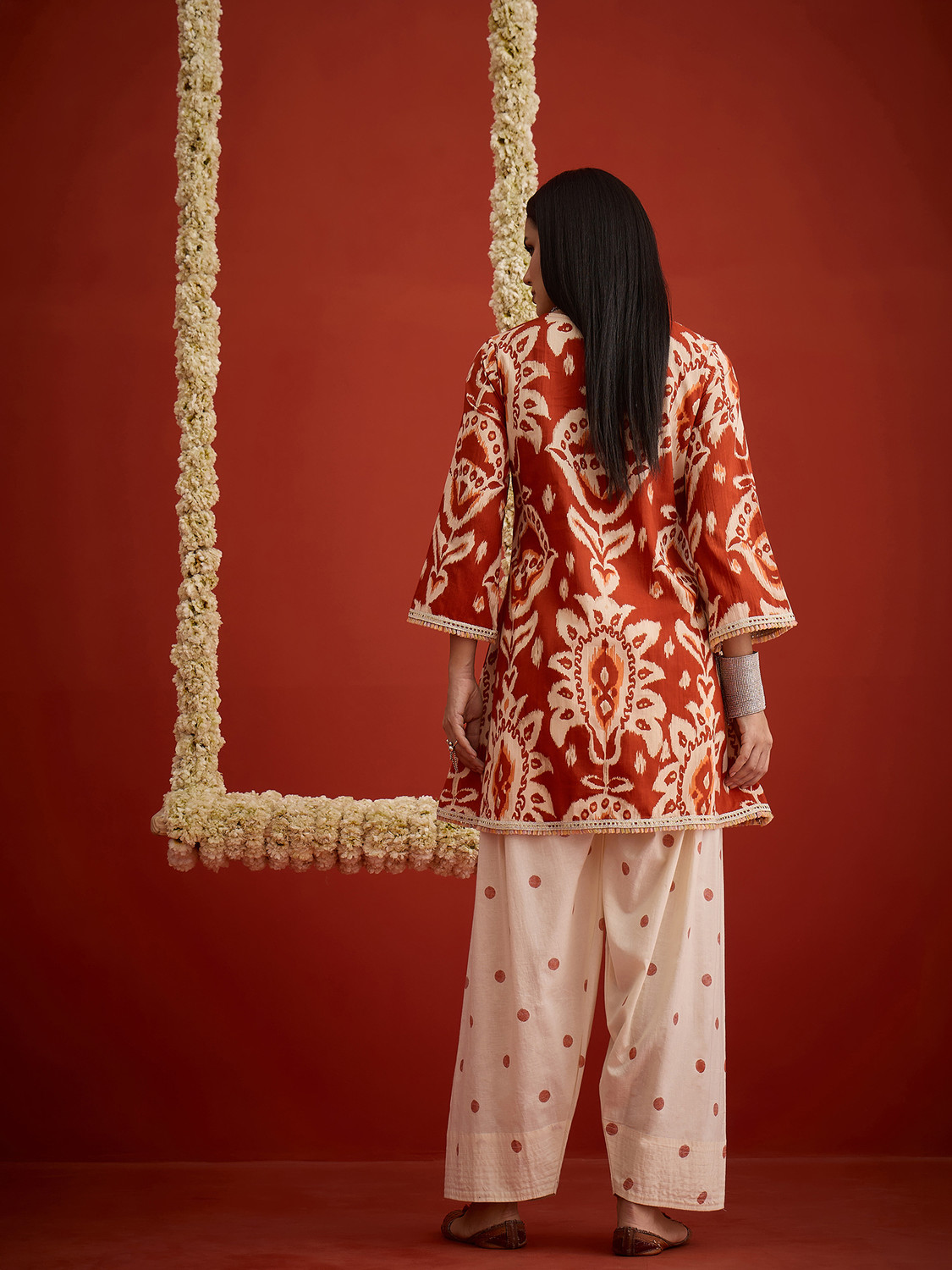Image of Stylum Women Pure Cotton Kurti Salwar Set