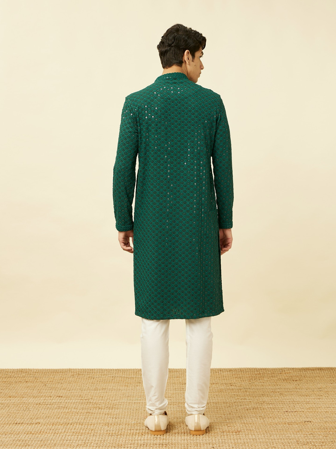Image of MANYAVAR Men Kurta Pyjama Set