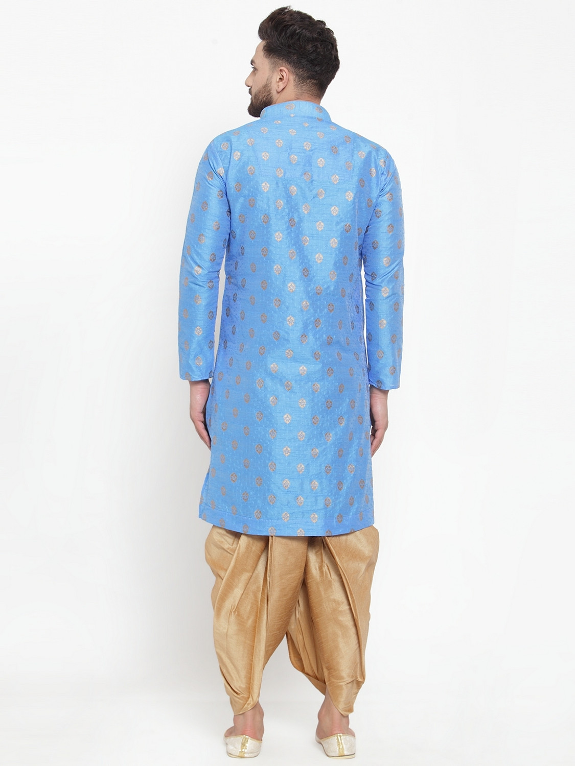 Image of Larwa Men Kurta Dhoti Set