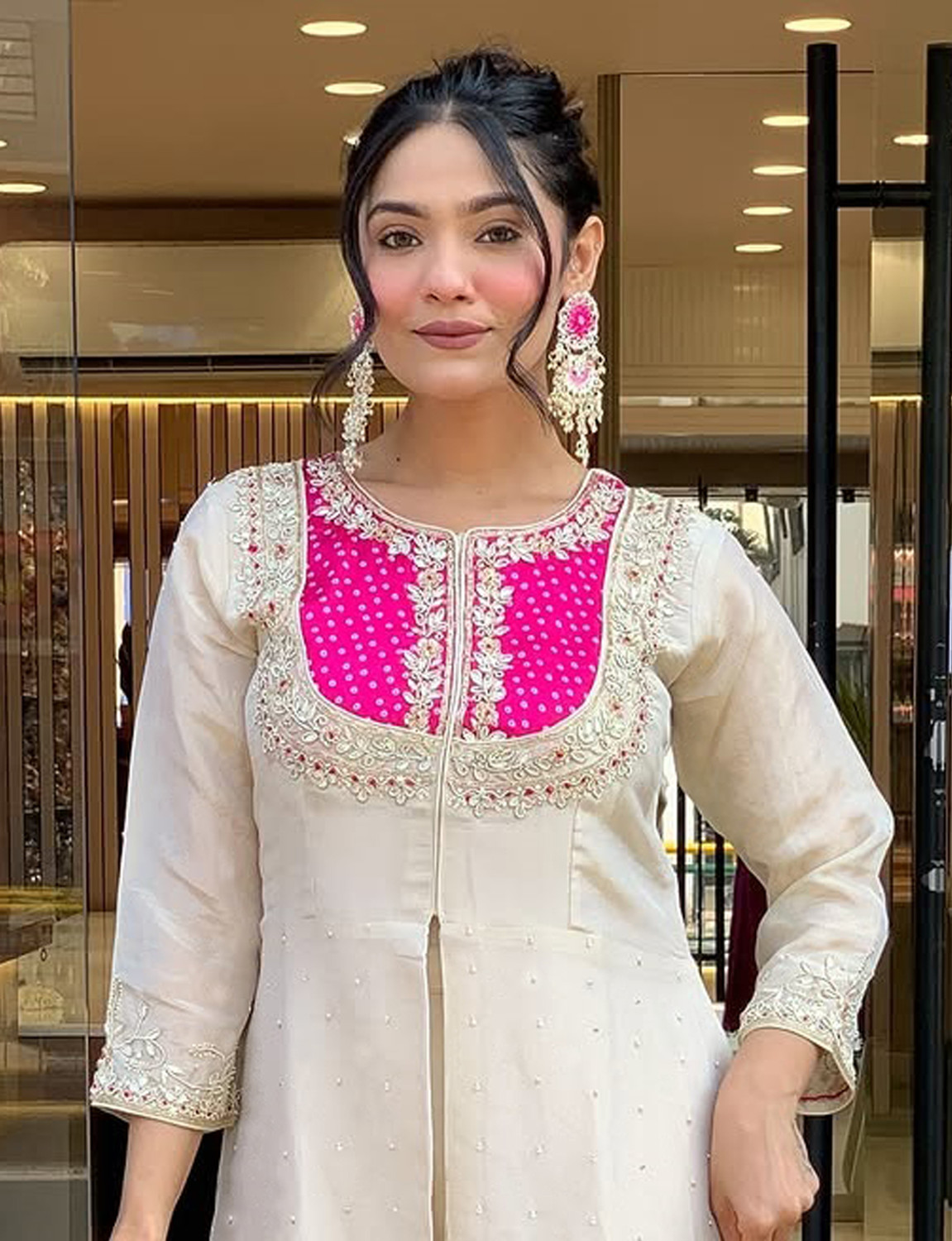 Image of Sashay Boutique Women Kurta Palazzo Set
