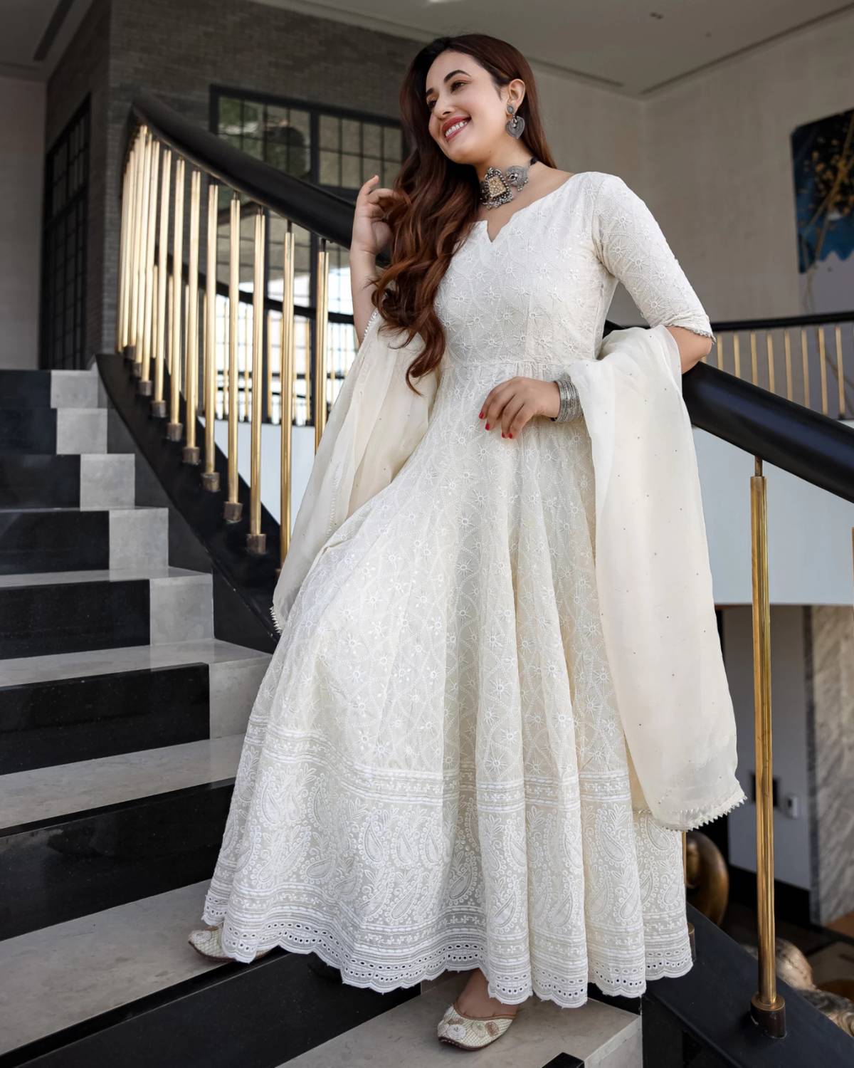 HouseOfCommon Women Kurta Dupatta Set - Image 2
