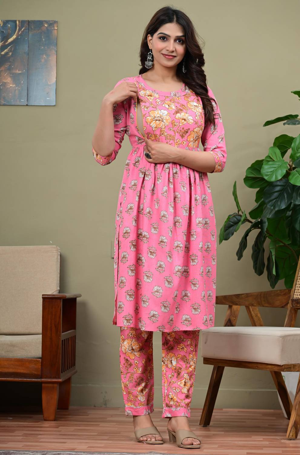 SONAVA CLUB Women Kurta Pant Set