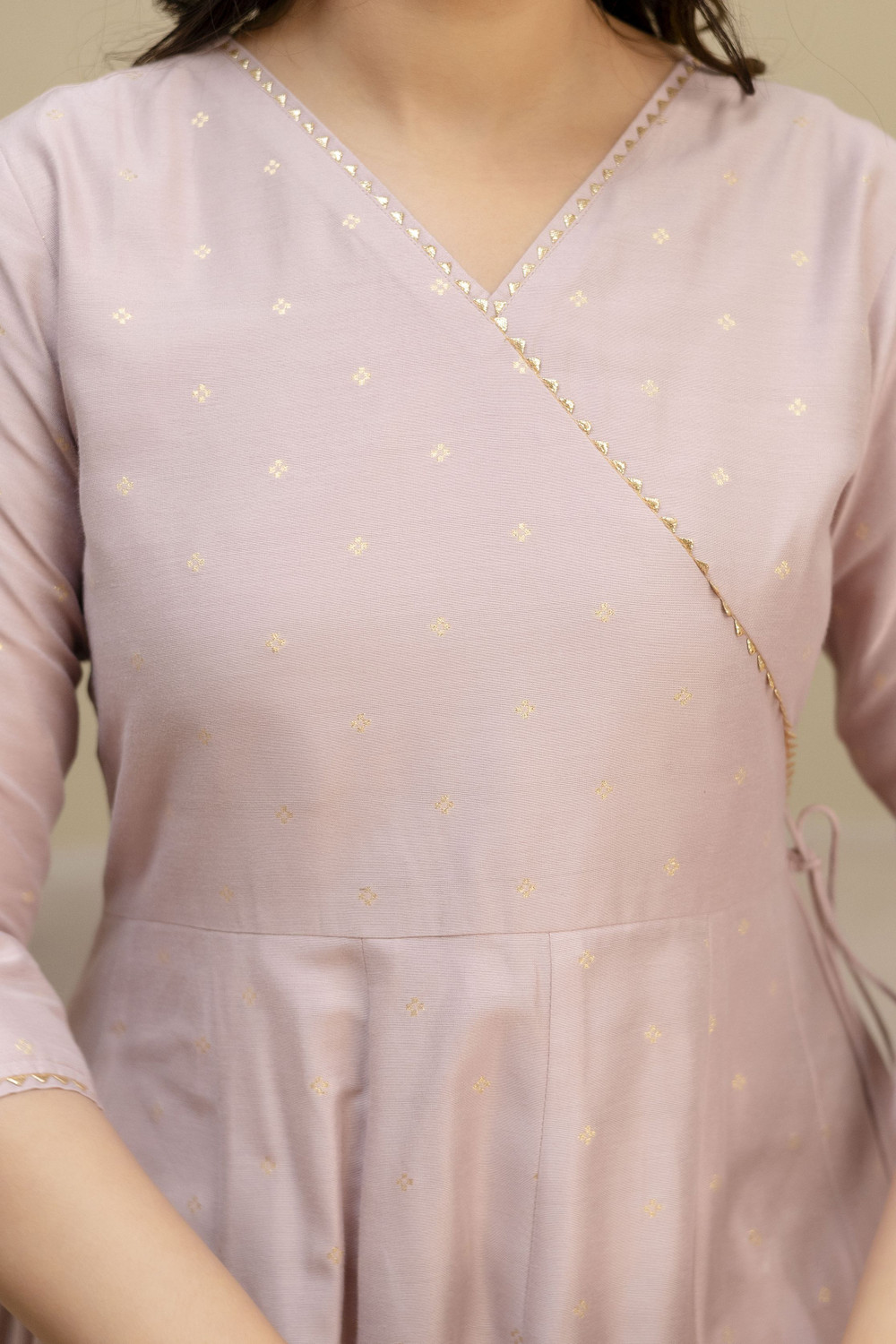 Image of berrylicious Women Jacquard Kurta Pant Dupatta Set