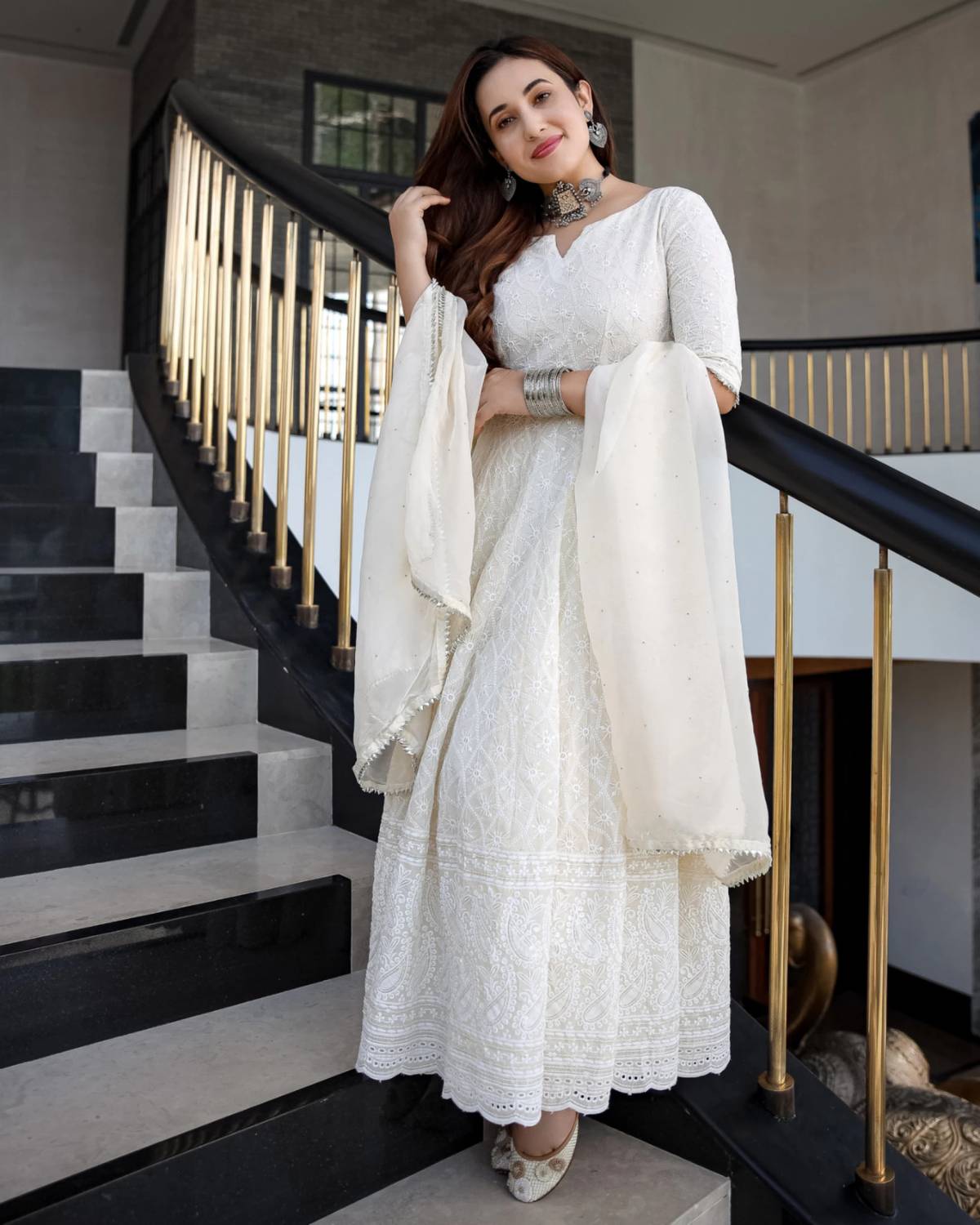 HouseOfCommon Women Kurta Dupatta Set - Image 5