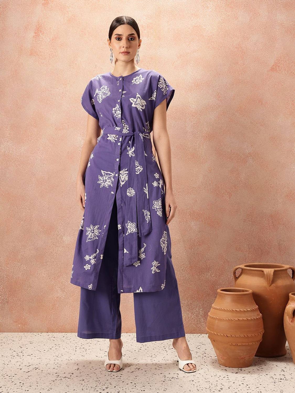 all about you Women Kurta Palazzo Set