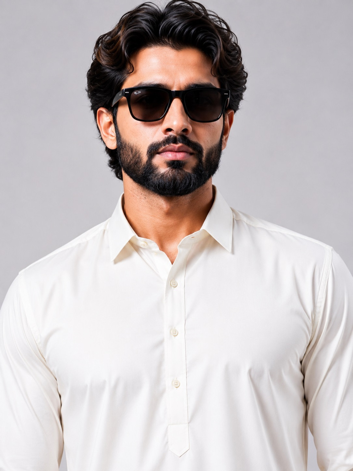 Image of Krishiv Fashion Men Kurta Salwar Set