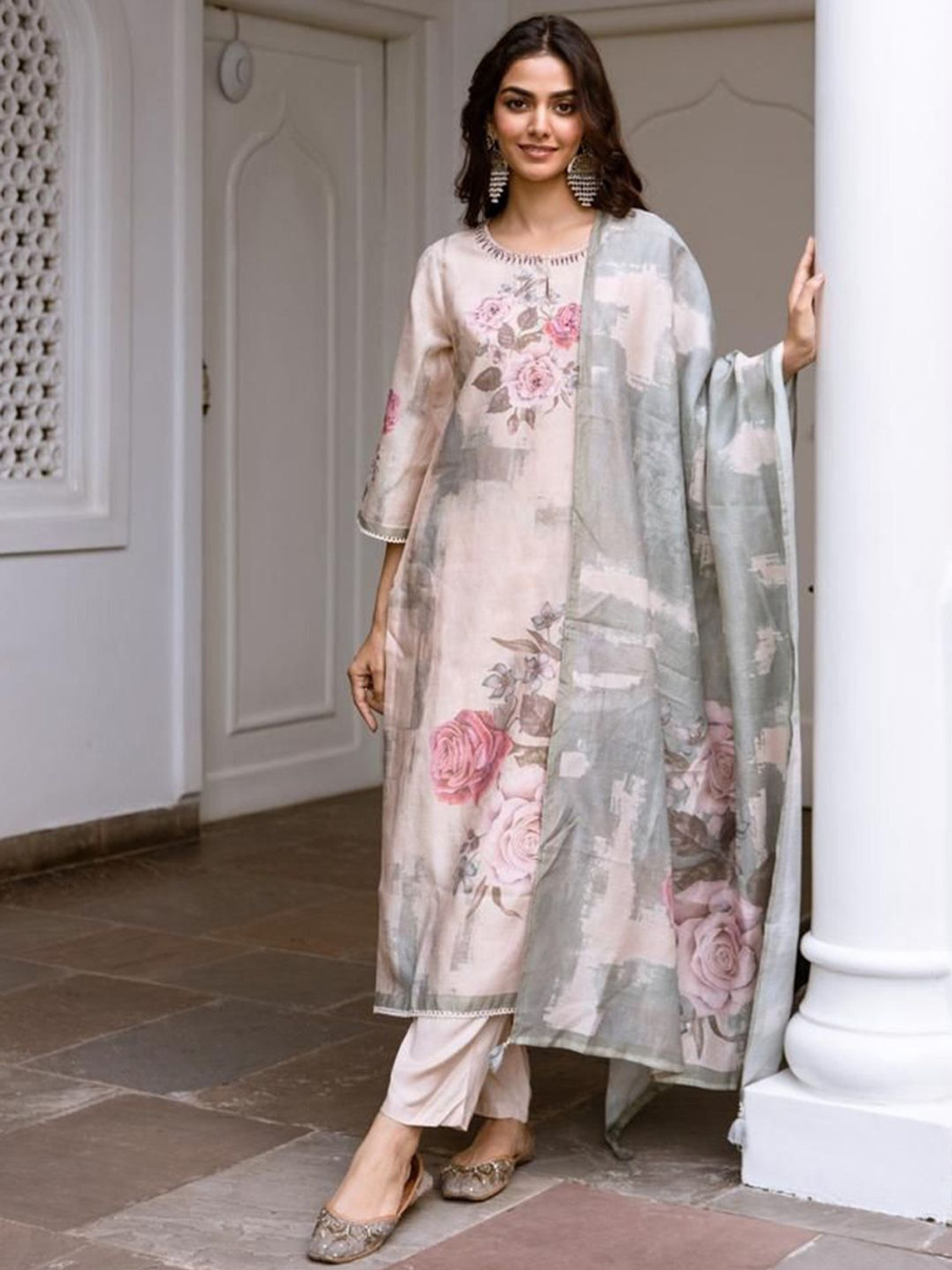 Image of ANOUK Women Kurta Palazzo Set