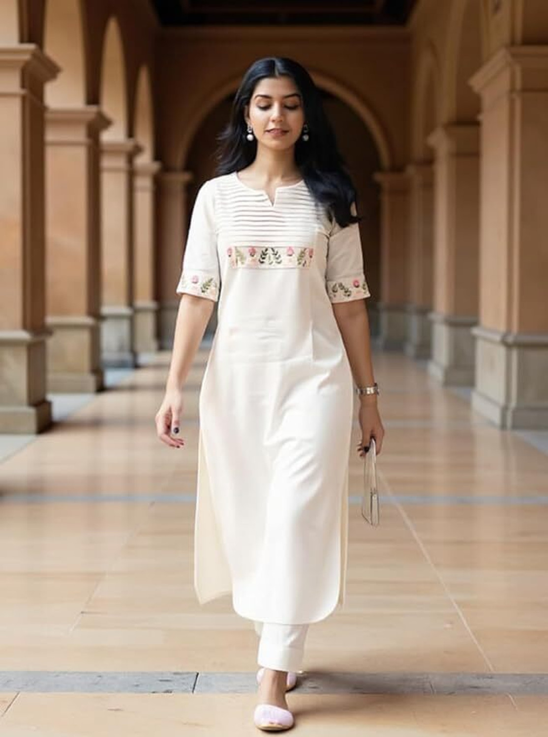 Image of Sarthak Women Kurta Pant Set