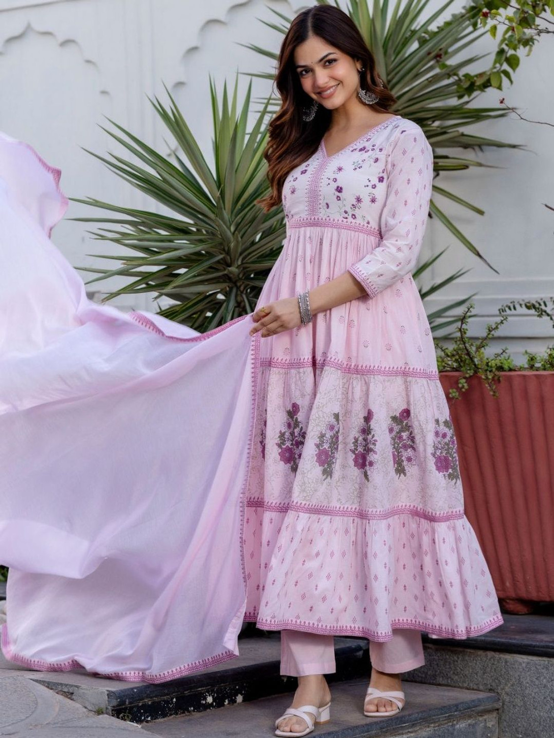 Image of ANOUK Women Kurta Pant Dupatta Set