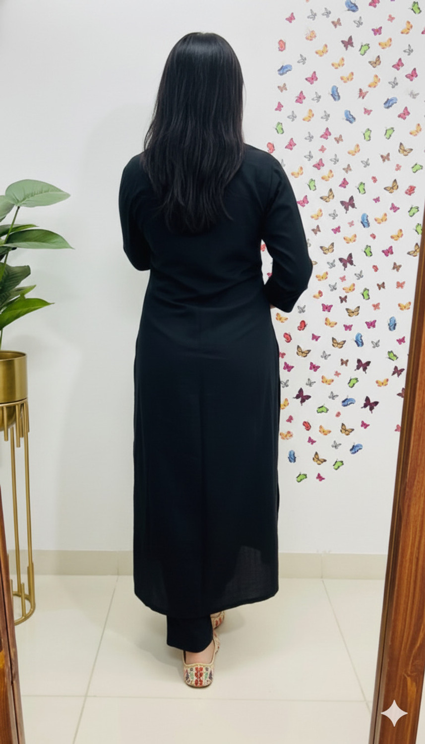 Image of tulsi fab Women Viscose Rayon Kurta Pant Set