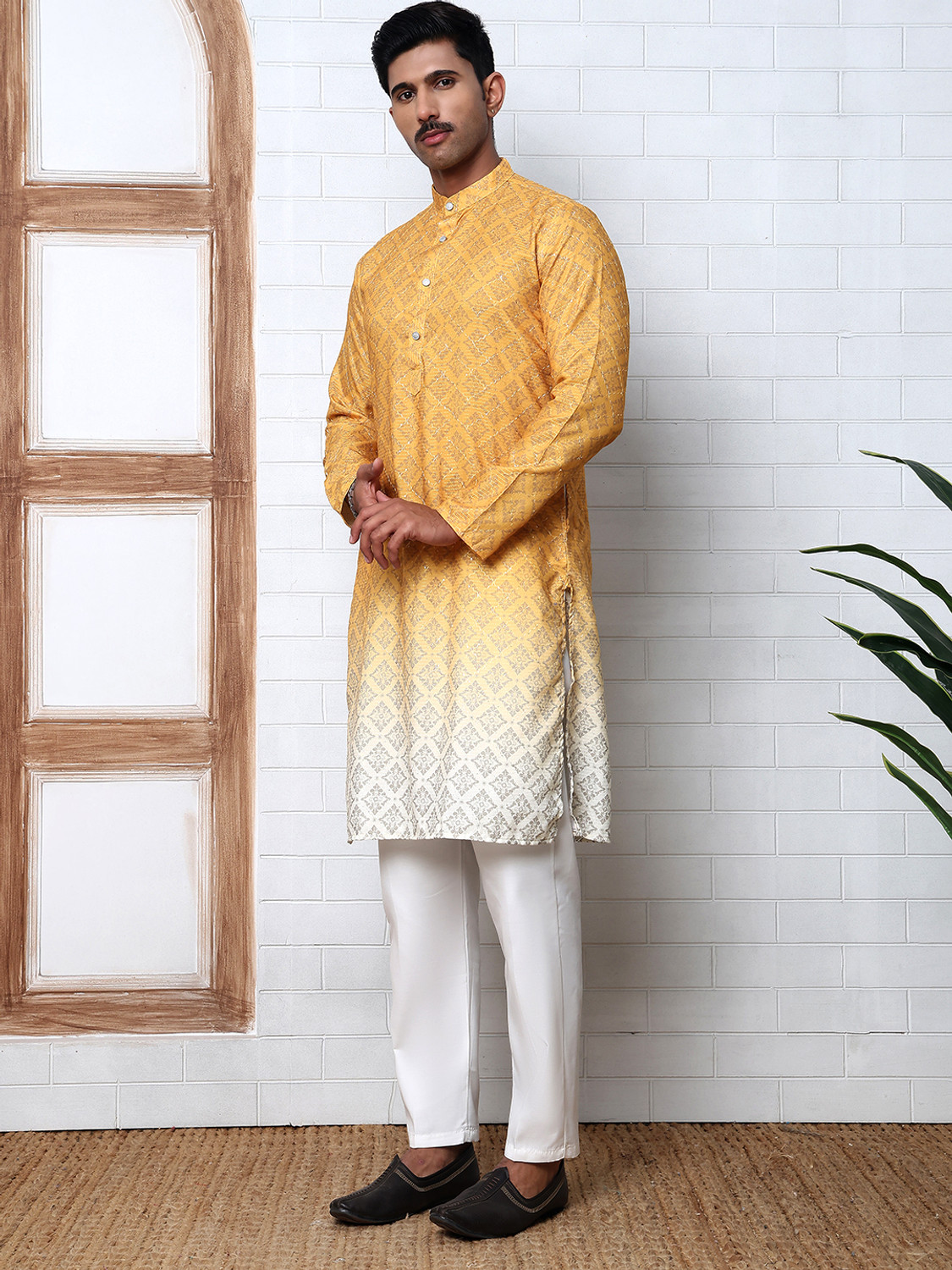 Image of Jompers Men Kurta Pyjama Set