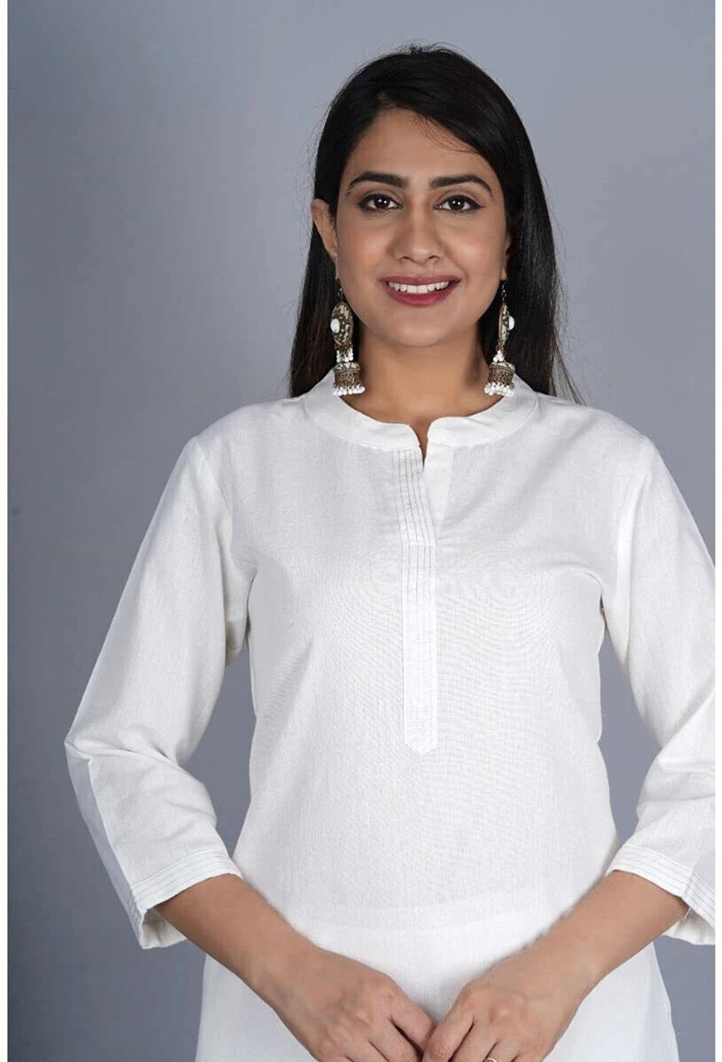 Image of Rajputana Camisa Women Kurta Pant Dupatta Set