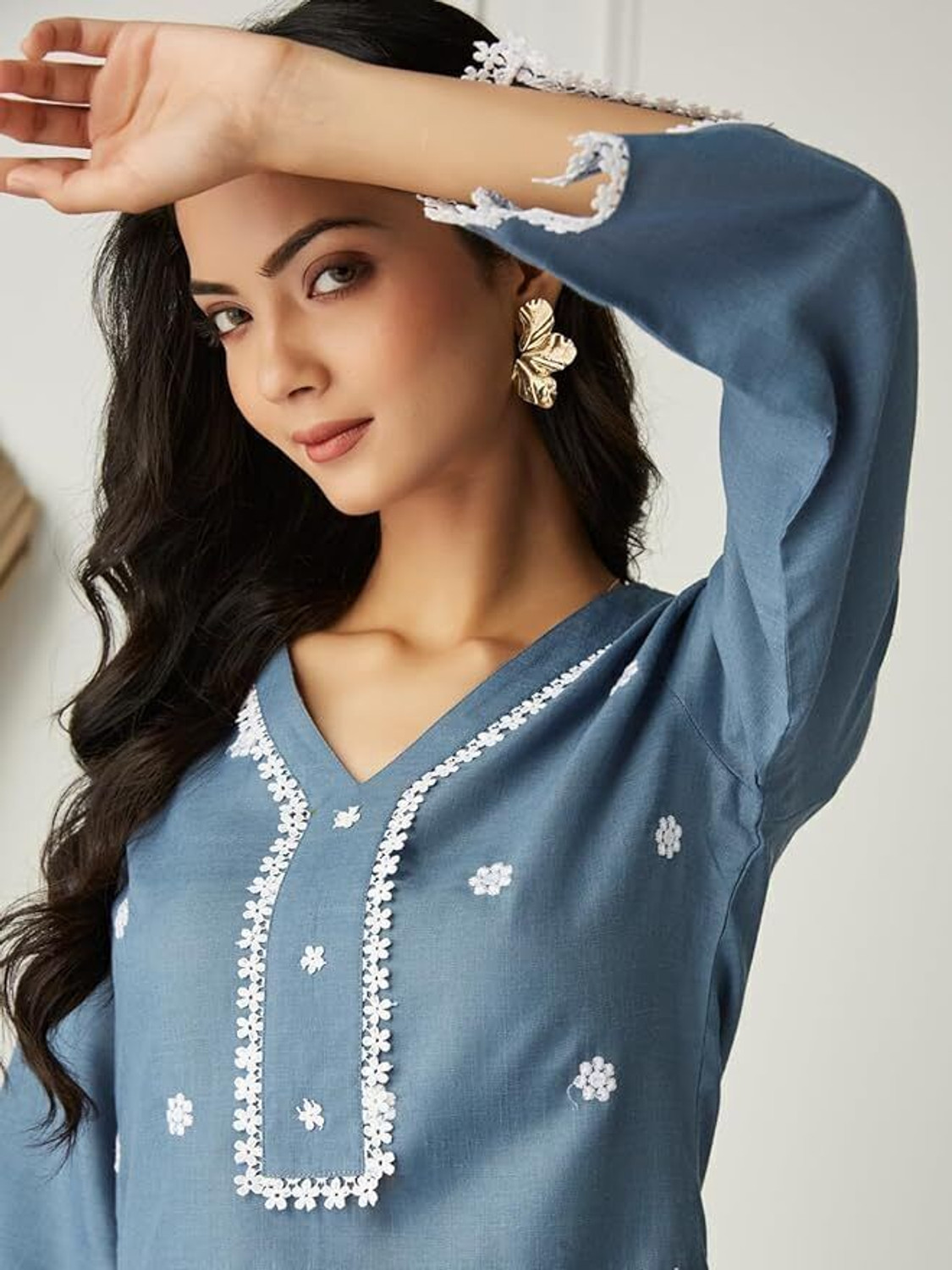 Image of PINNARA Women Kurti Pant Set