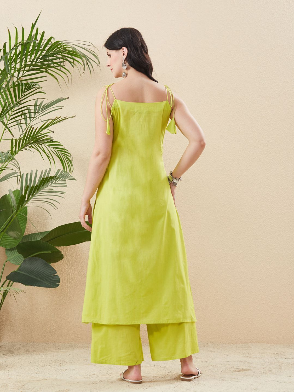 Image of MOKOSH Women Kurta Palazzo Set