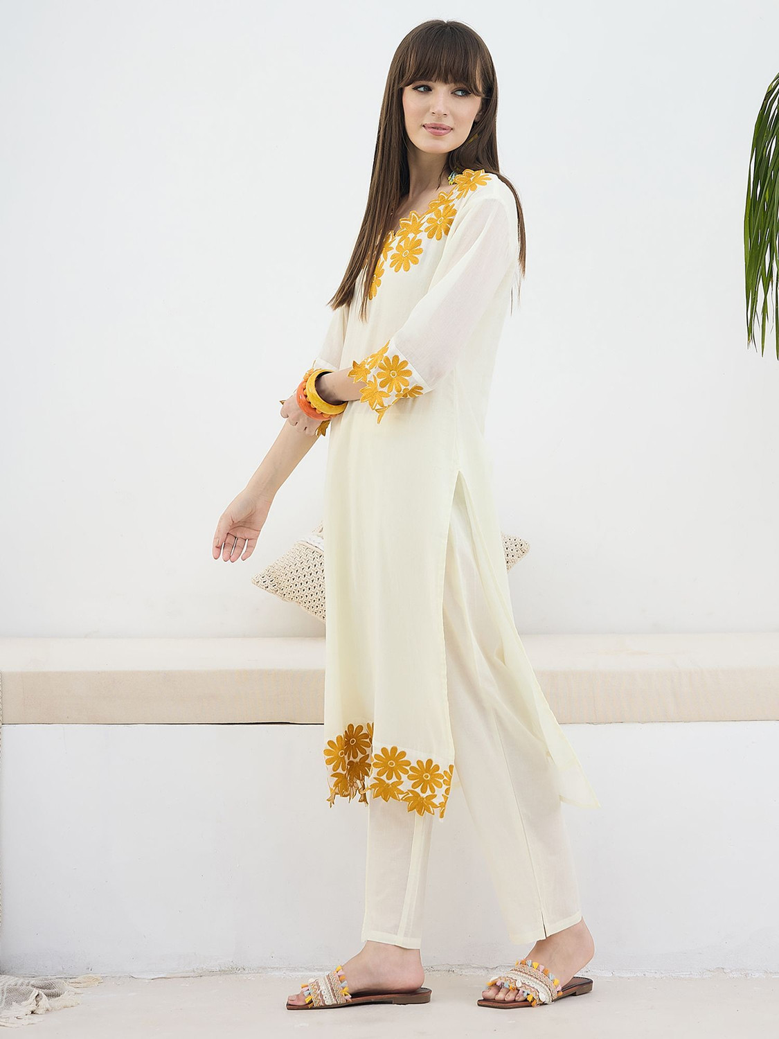 Image of Indo Era Women Kurta Pant Set