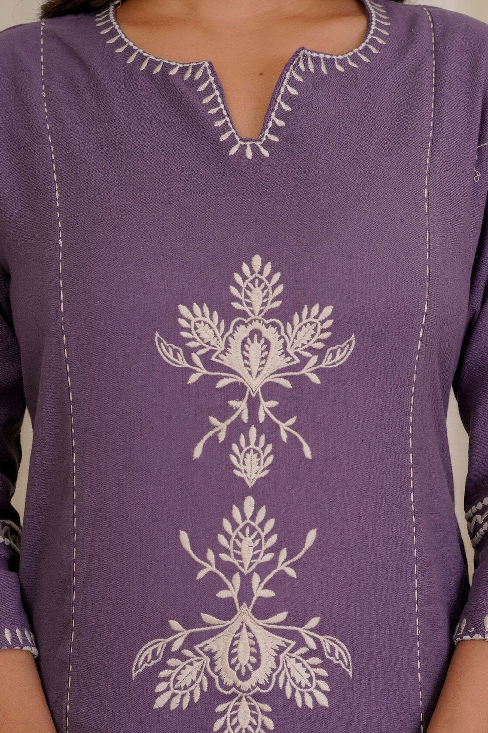 Image of ELEPANTS Women Kurti Palazzo Set