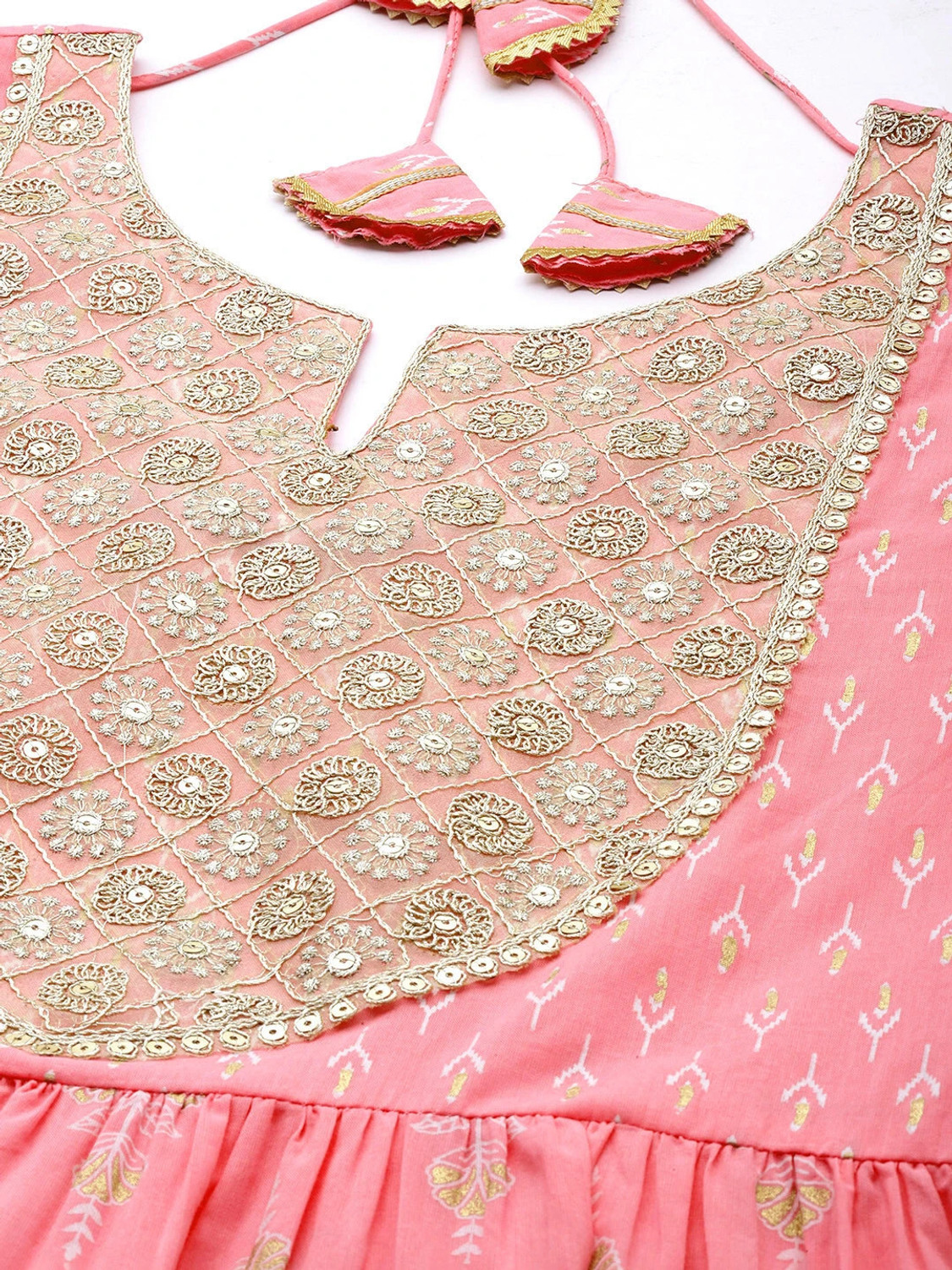 Image of LIBAS Women Kurta Palazzo Dupatta Set