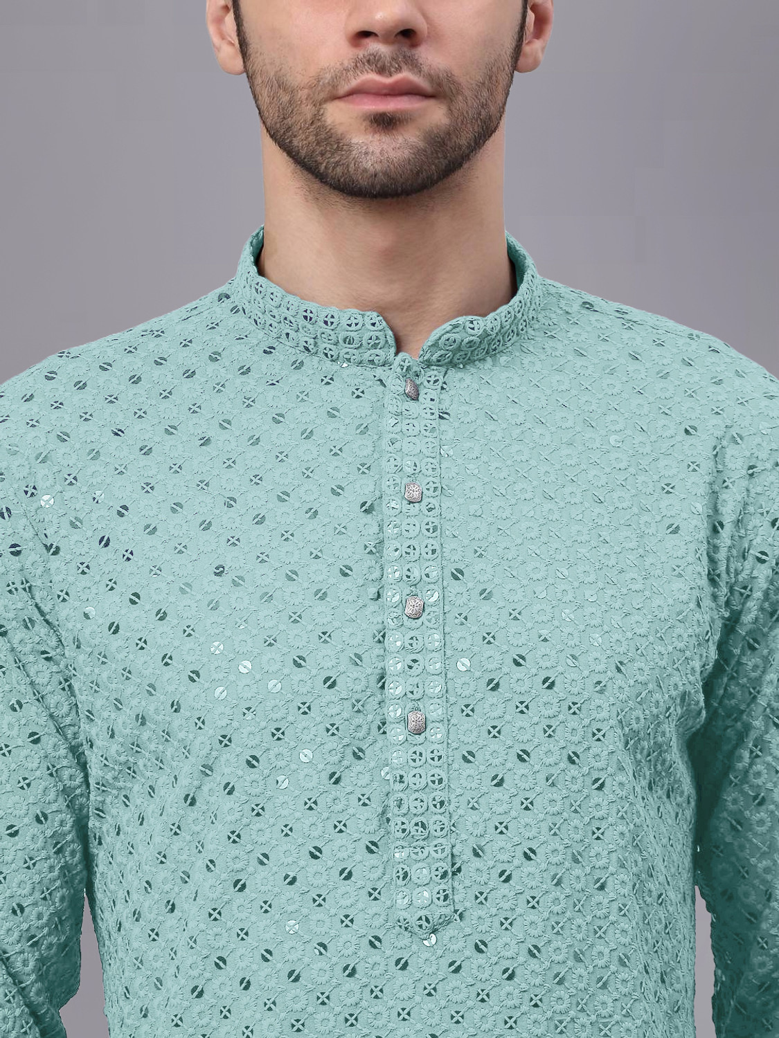 Image of Triom Men Viscose Rayon Kurta Pyjama Set