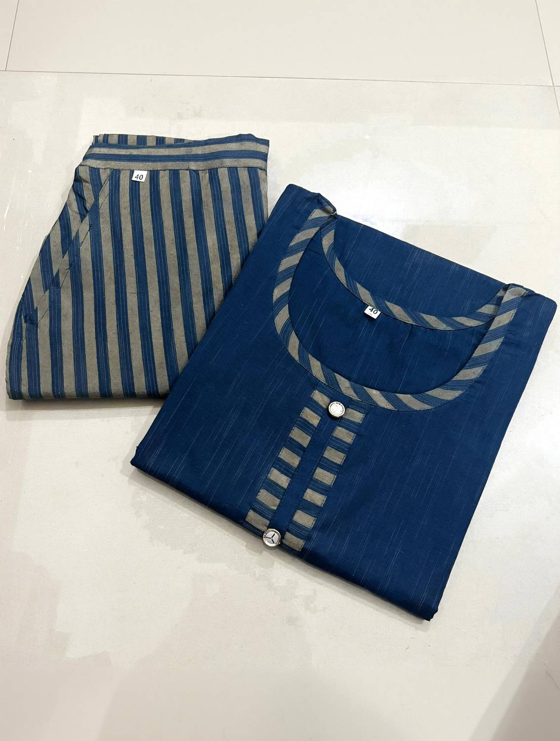 IBRANA Women Kurti Pant Set