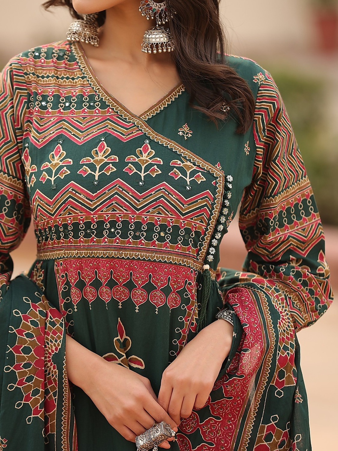 Image of berrylicious Women Kurta Pant Dupatta Set