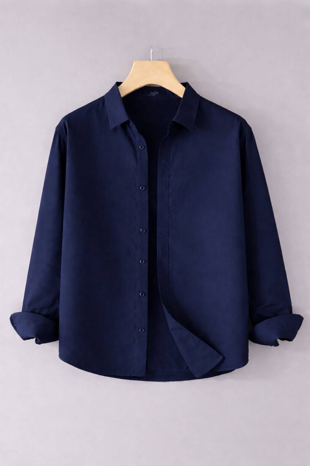 TorontoCN Men Dark Blue Casual Shirt - Image 1