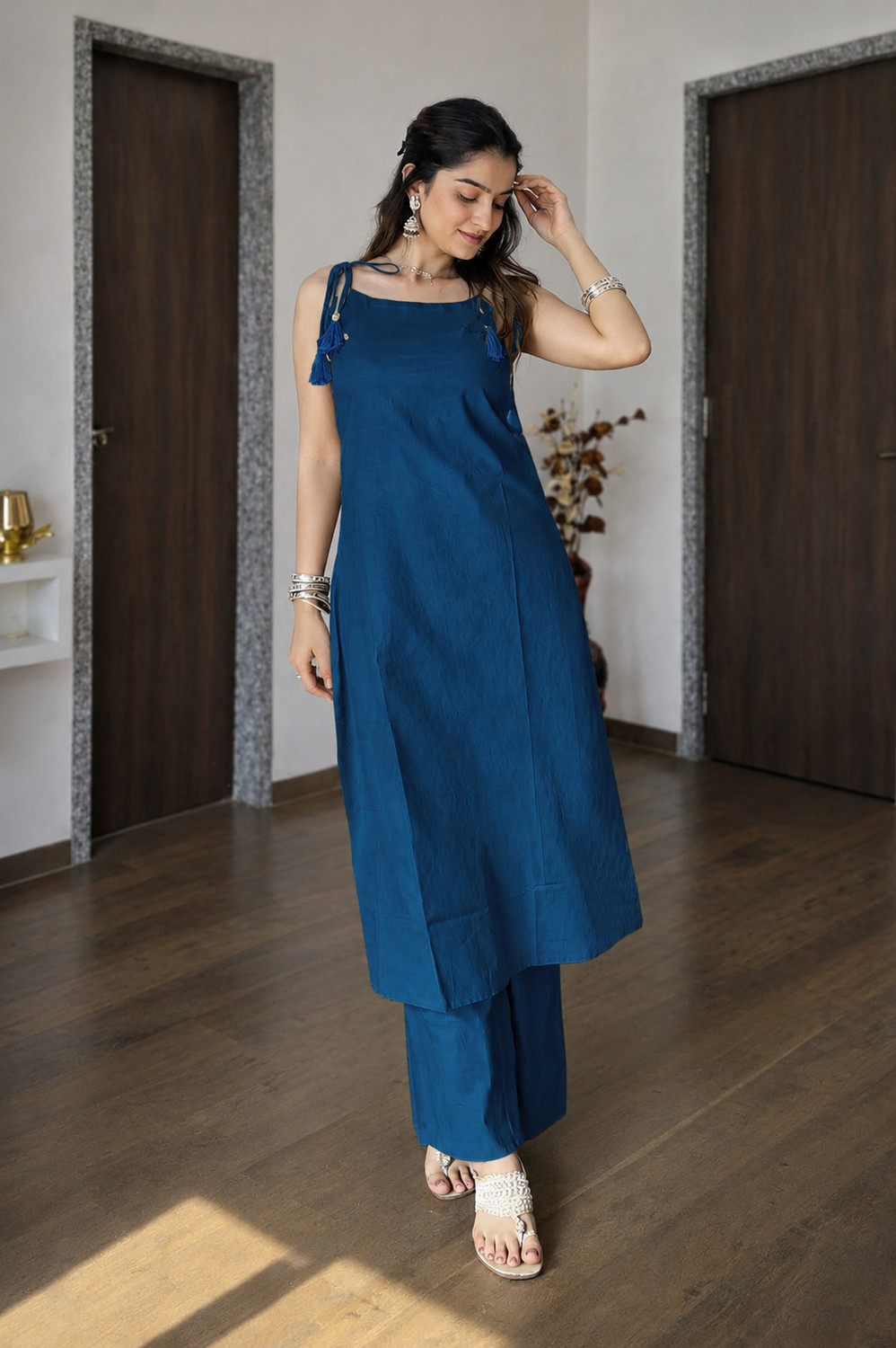 Image of JAYRUH Women Kurta Pant Set