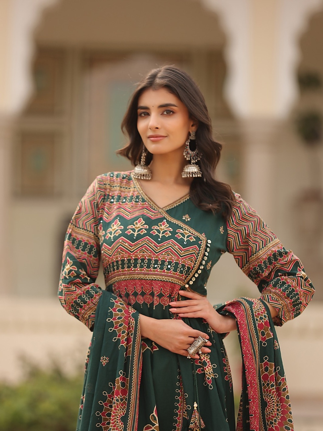 Image of berrylicious Women Kurta Pant Dupatta Set