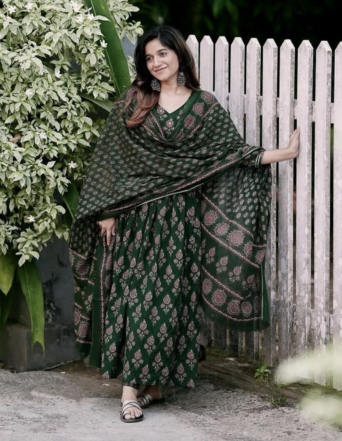 Image of GIGA Women Kurta Pant Dupatta Set