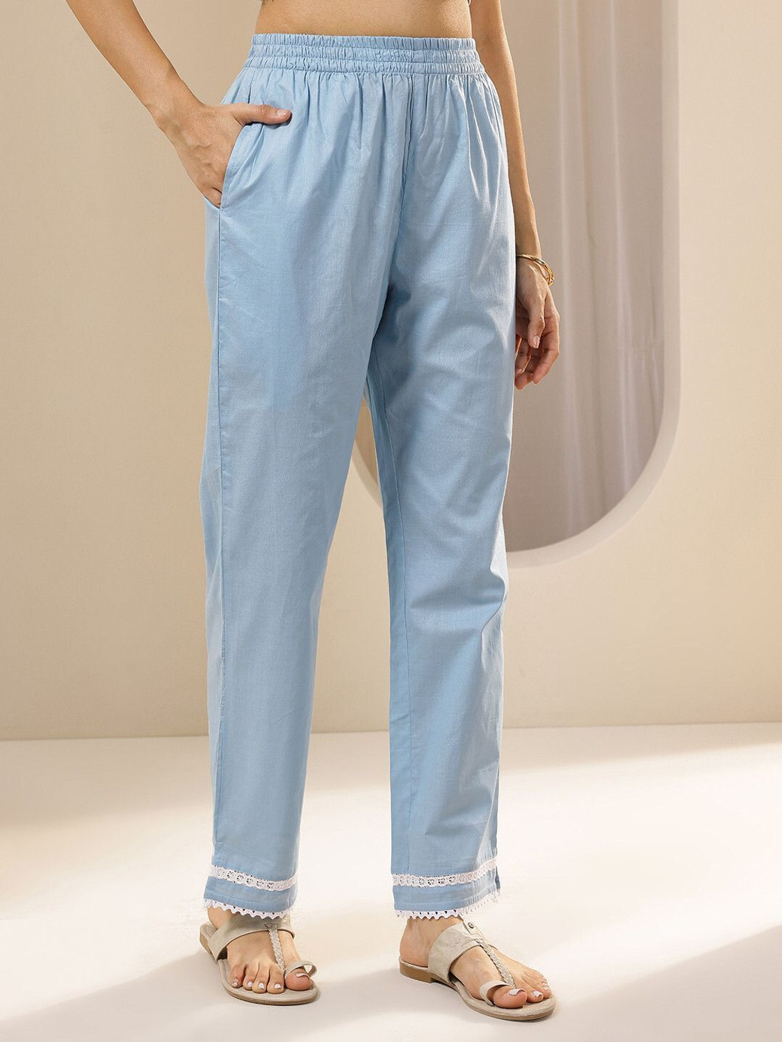 Image of LIBAS Women Kurta Pant Dupatta Set