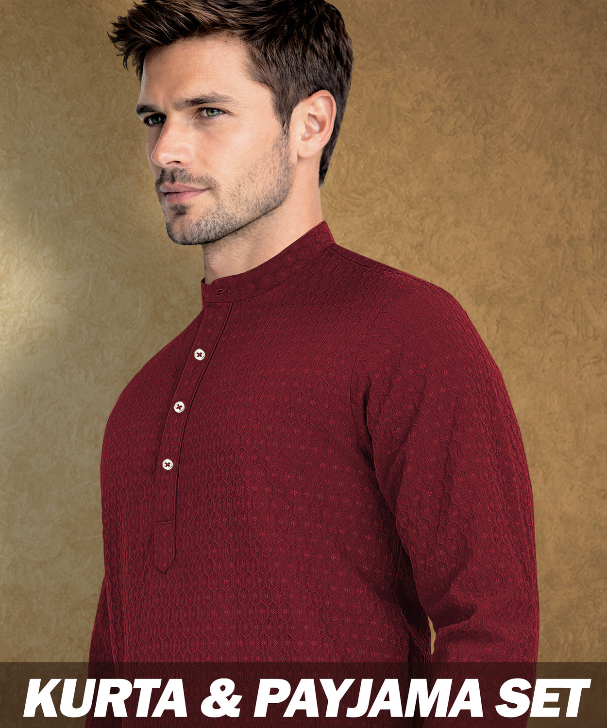 Image of VeBNoR Men Kurta Pyjama Set