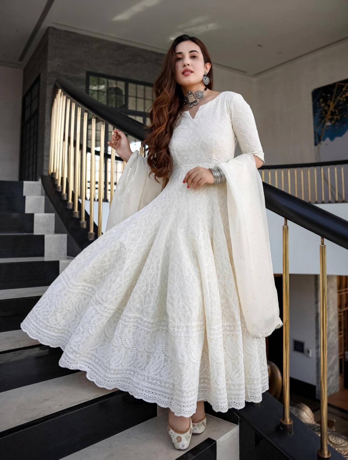HouseOfCommon Women Kurta Dupatta Set - Image 1