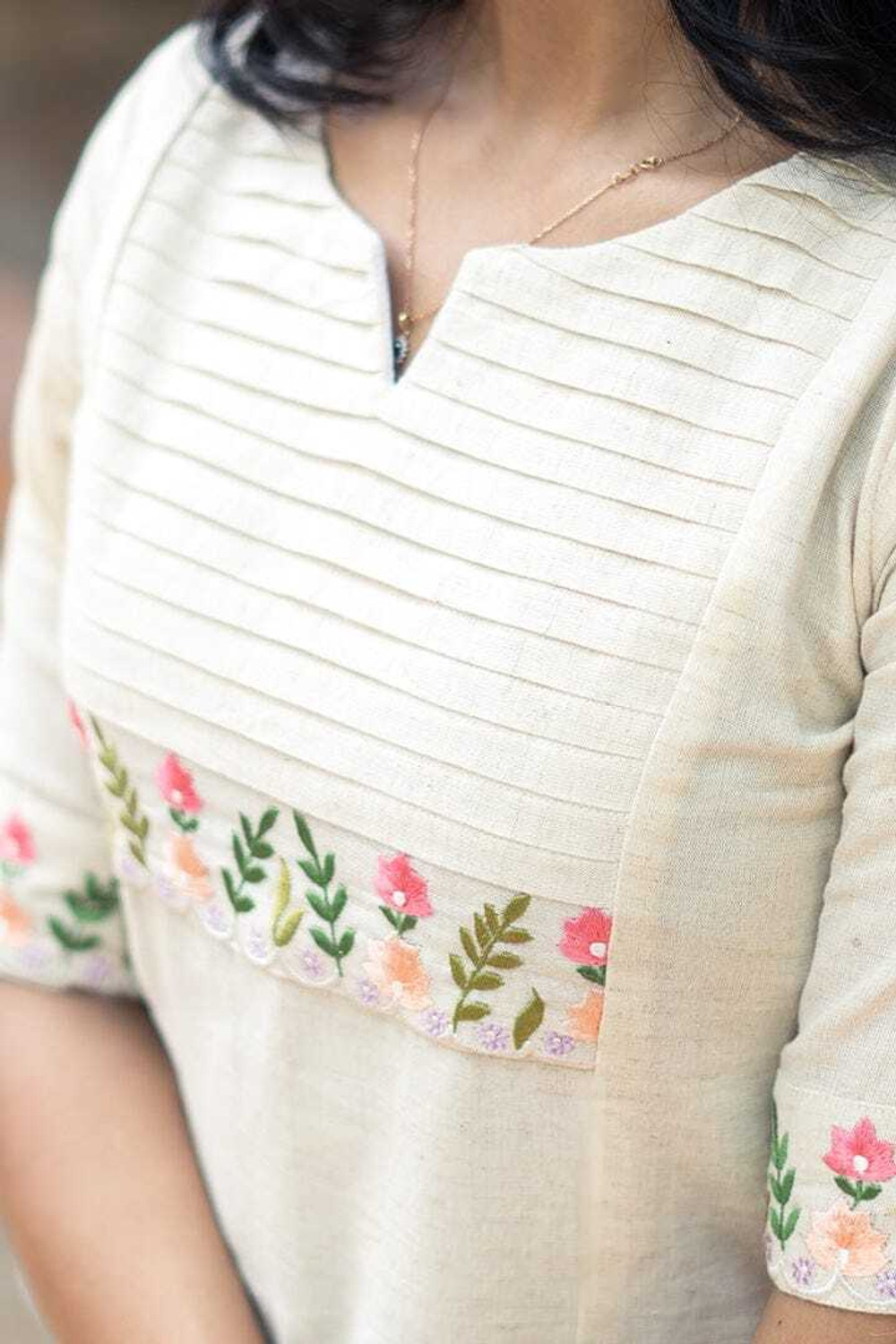 Image of ELEPANTS Women Kurti Pyjama Set