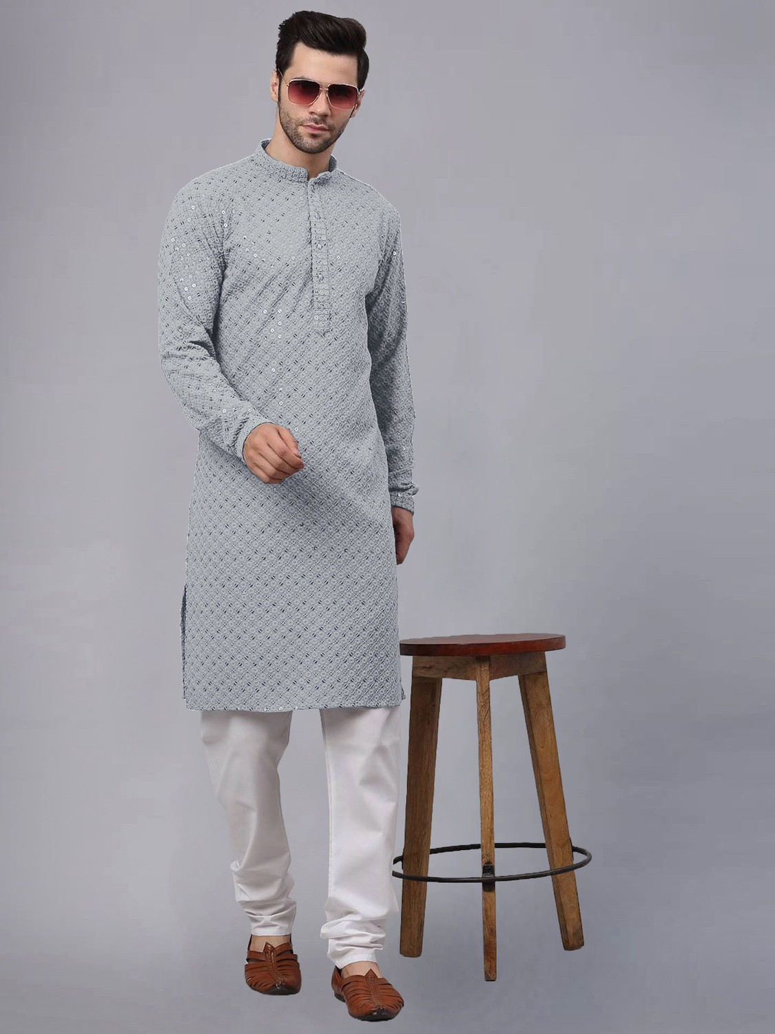 Image of Almora Men Kurta Pyjama Set