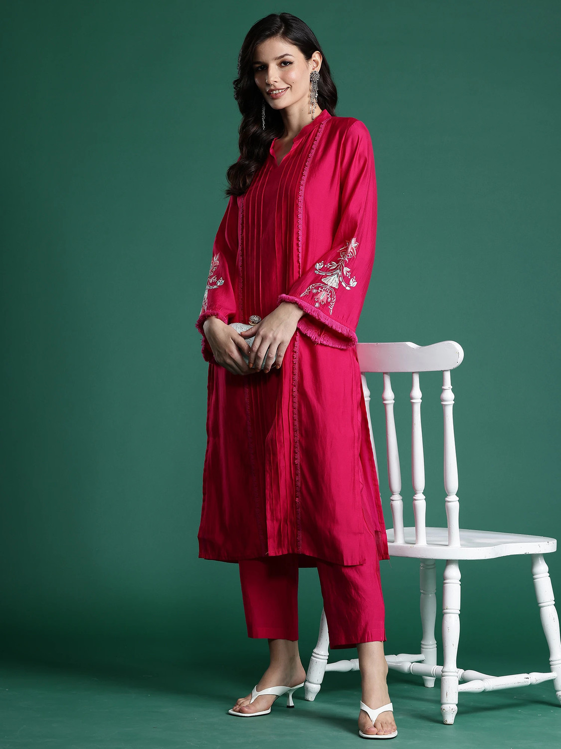 Image of Indo Era Women Kurta Pant Set