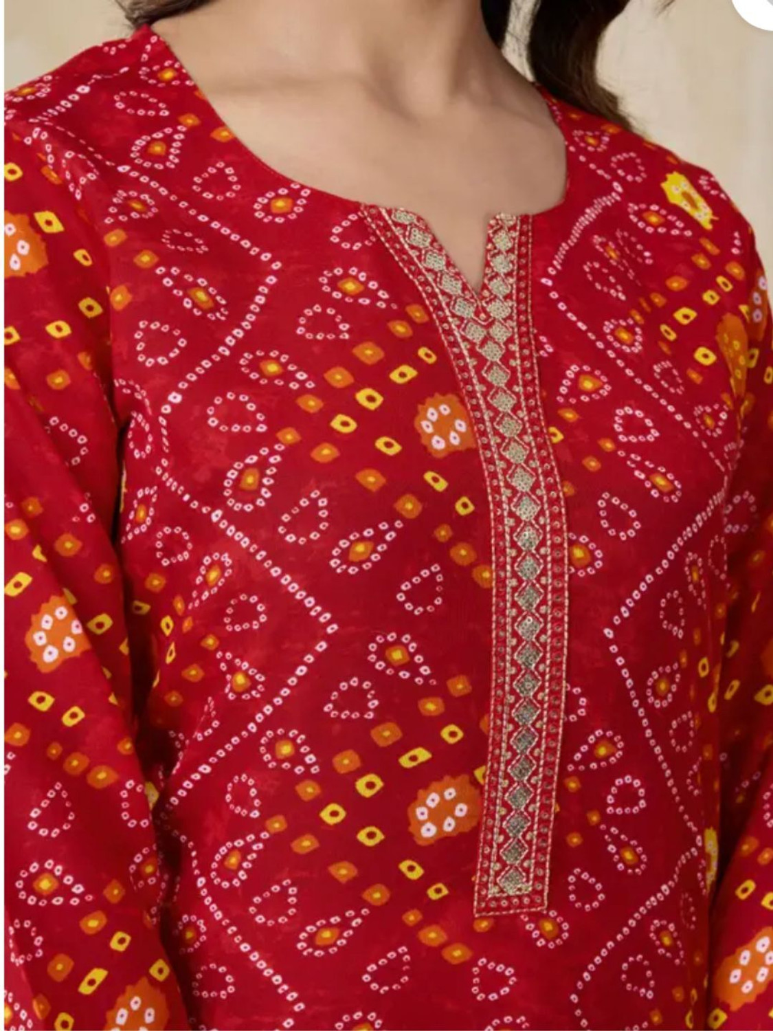 Image of pinfit Women Kurta Palazzo Dupatta Set