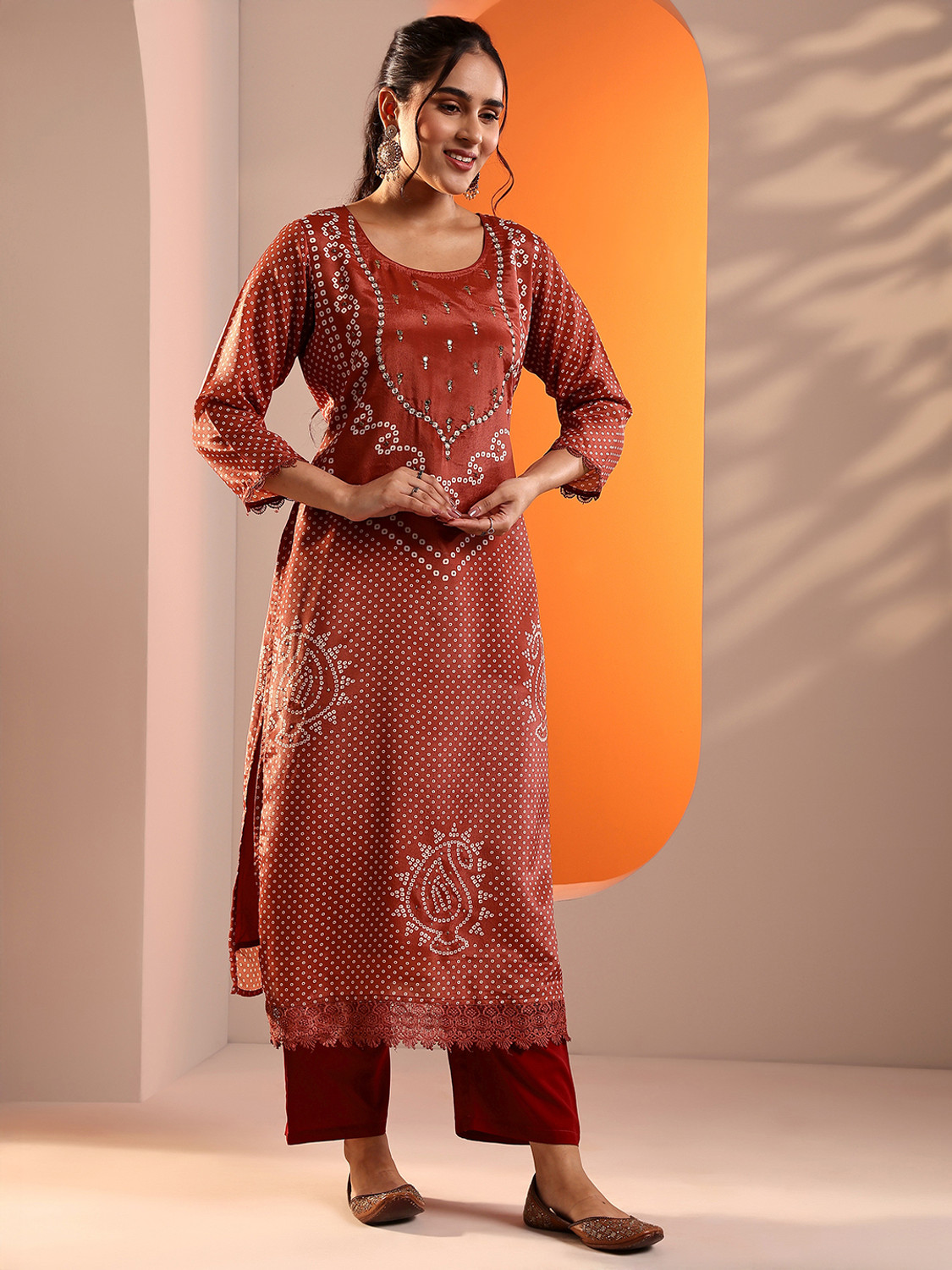 Image of LIBAS Women Kurta Pant Dupatta Set