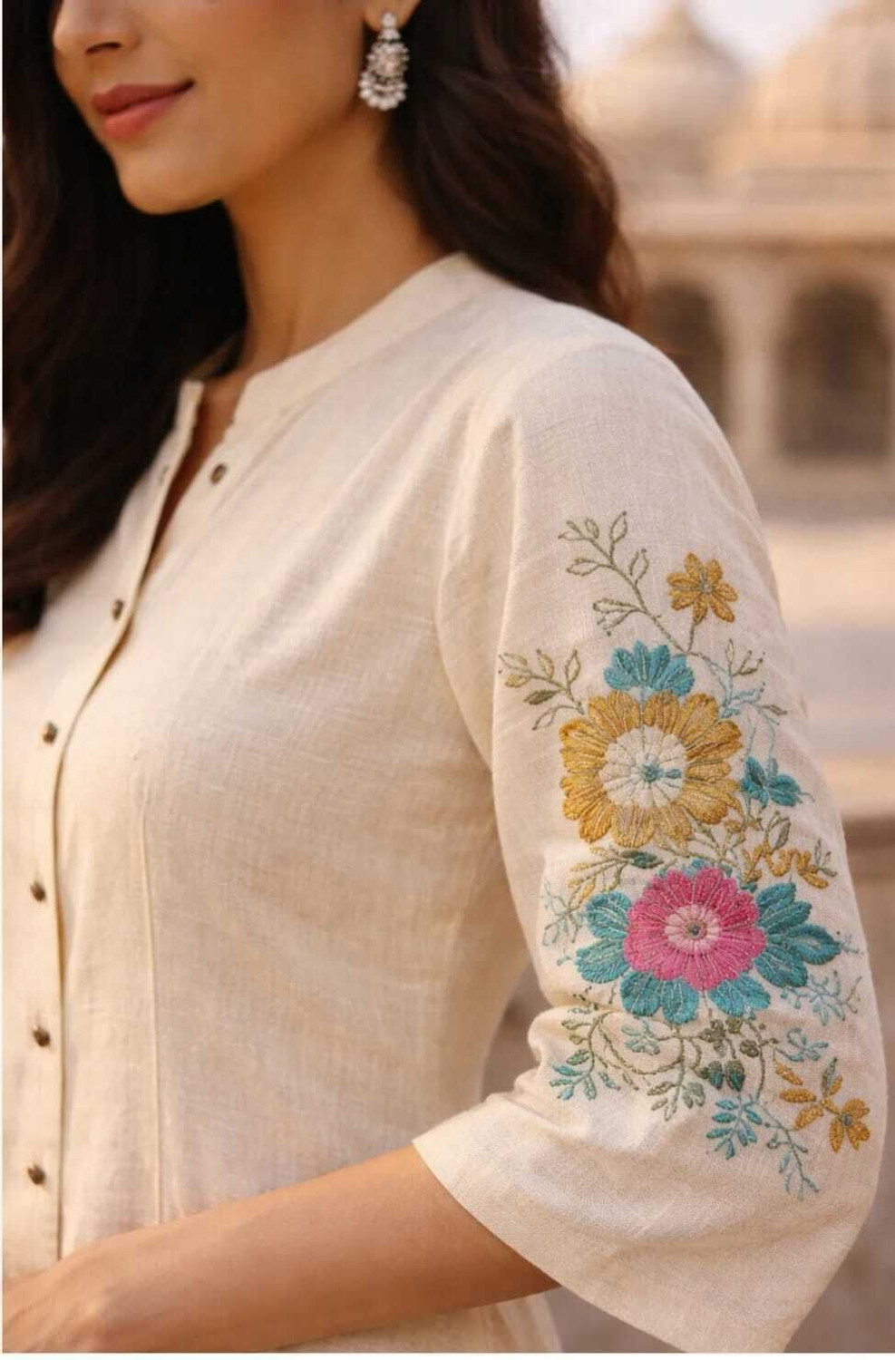 Image of DHARIYE Women Kurta Pant Set